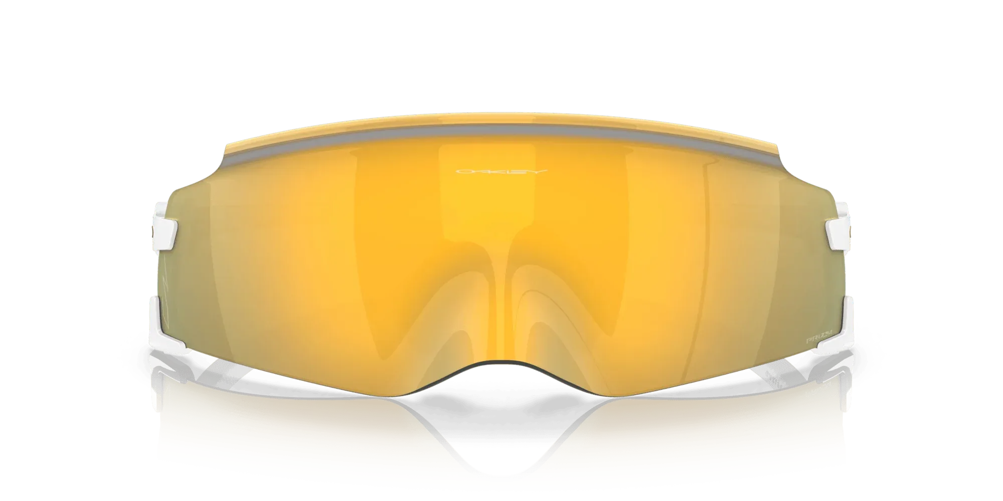 Occhiali da sole sportivi Oakley Kato Cavendish white Prizm Gold 24K - Pistilleria