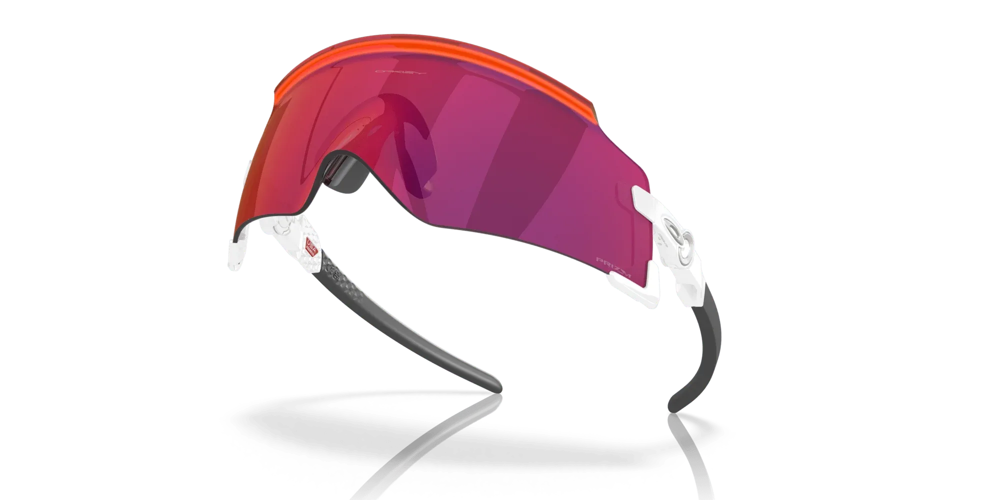 Occhiali da sole sportivi Oakley Kato OO9455M 27 Bianco Prizm Road - Pistilleria