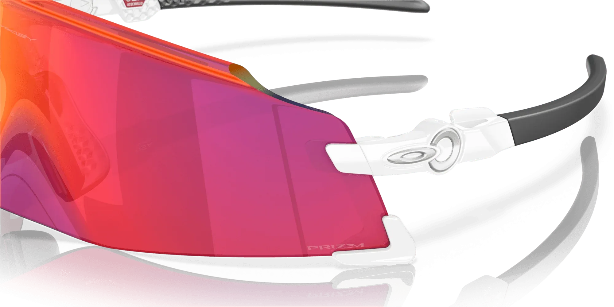 Occhiali da sole sportivi Oakley Kato OO9455M 27 Bianco Prizm Road - Pistilleria