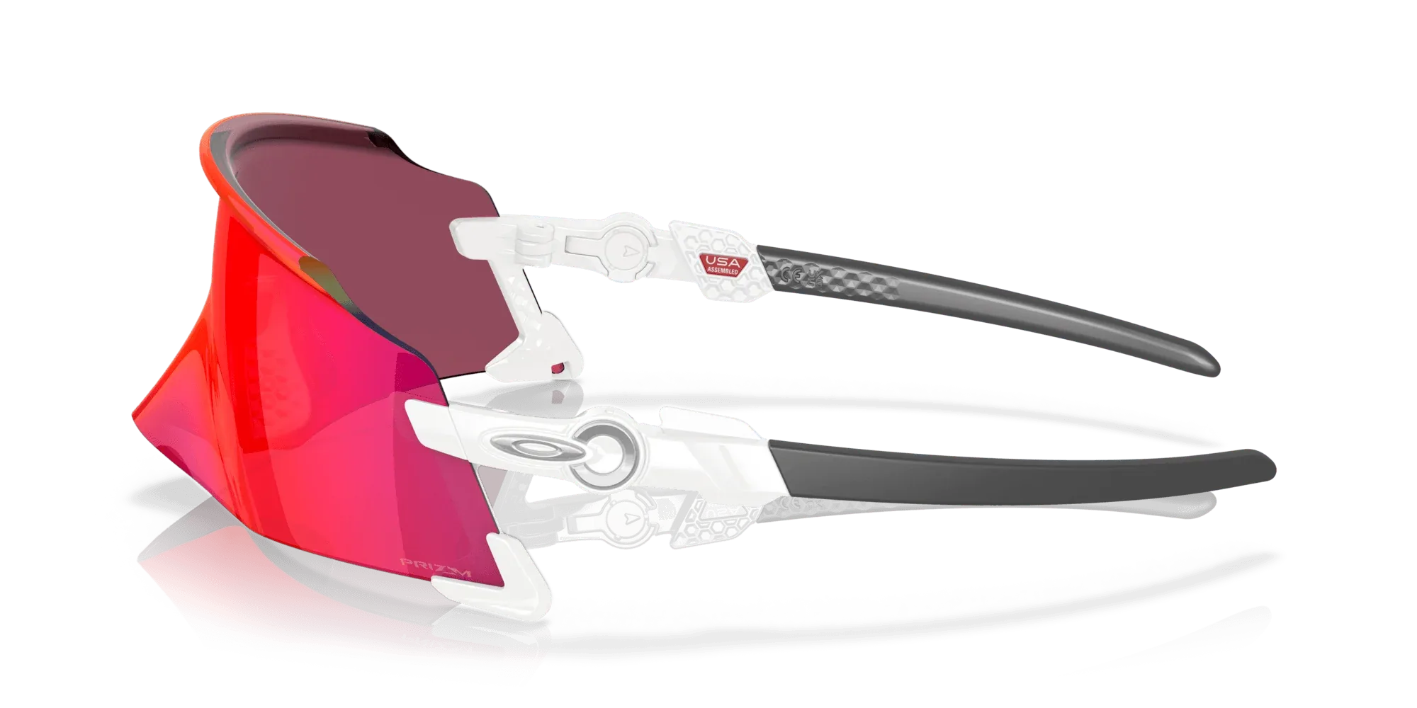 Occhiali da sole sportivi Oakley Kato OO9455M 27 Bianco Prizm Road - Pistilleria