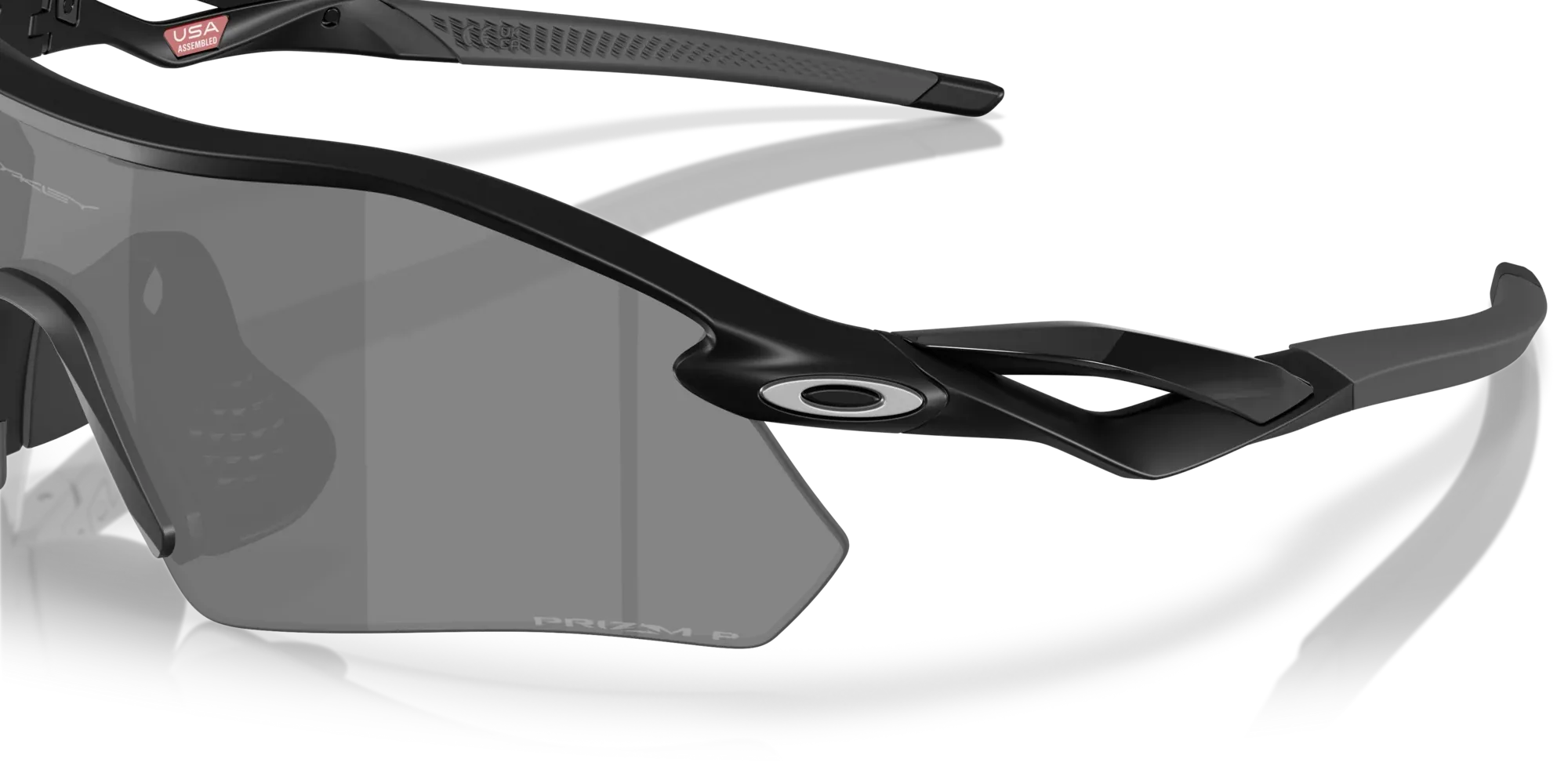 Occhiali da sole sportivi Oakley OO9495D Radar plate 949501 Nero opaco - Pistilleria