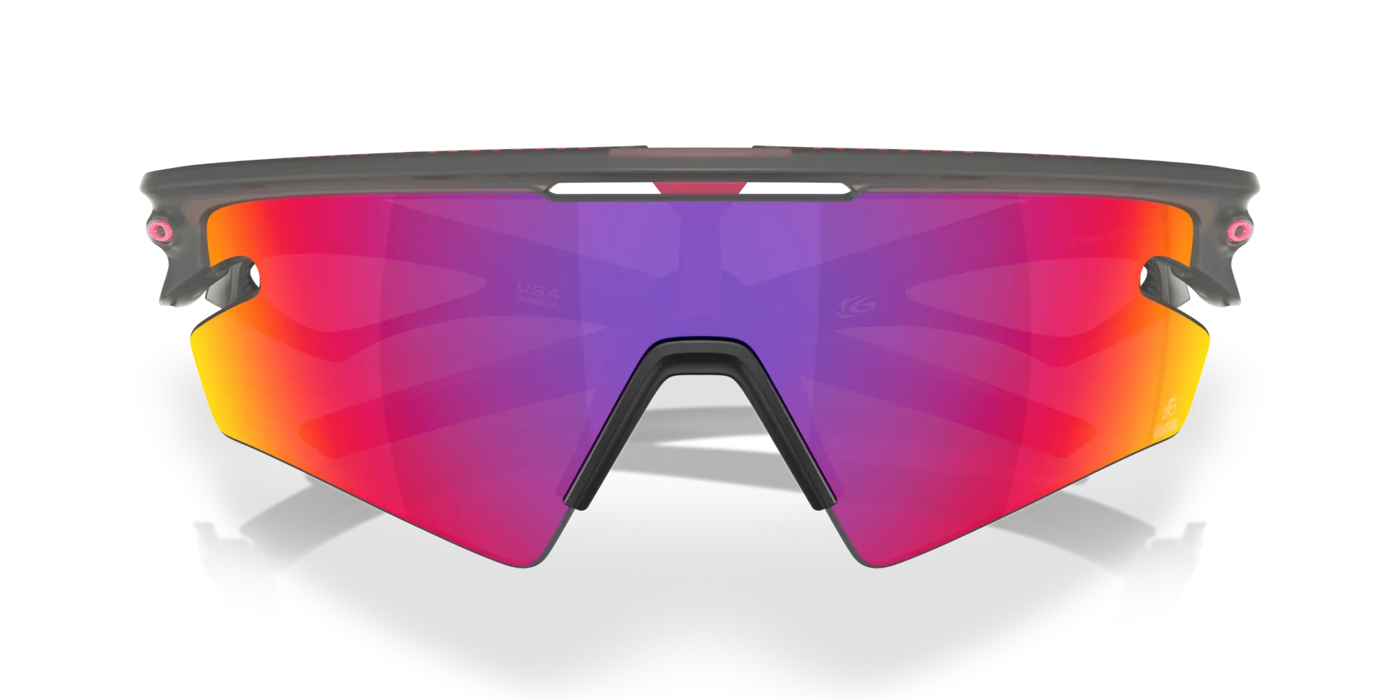 Occhiali da sole sportivi Oakley OO9499 Sphaera slash 949909 Giro grigio fumo - Pistilleria