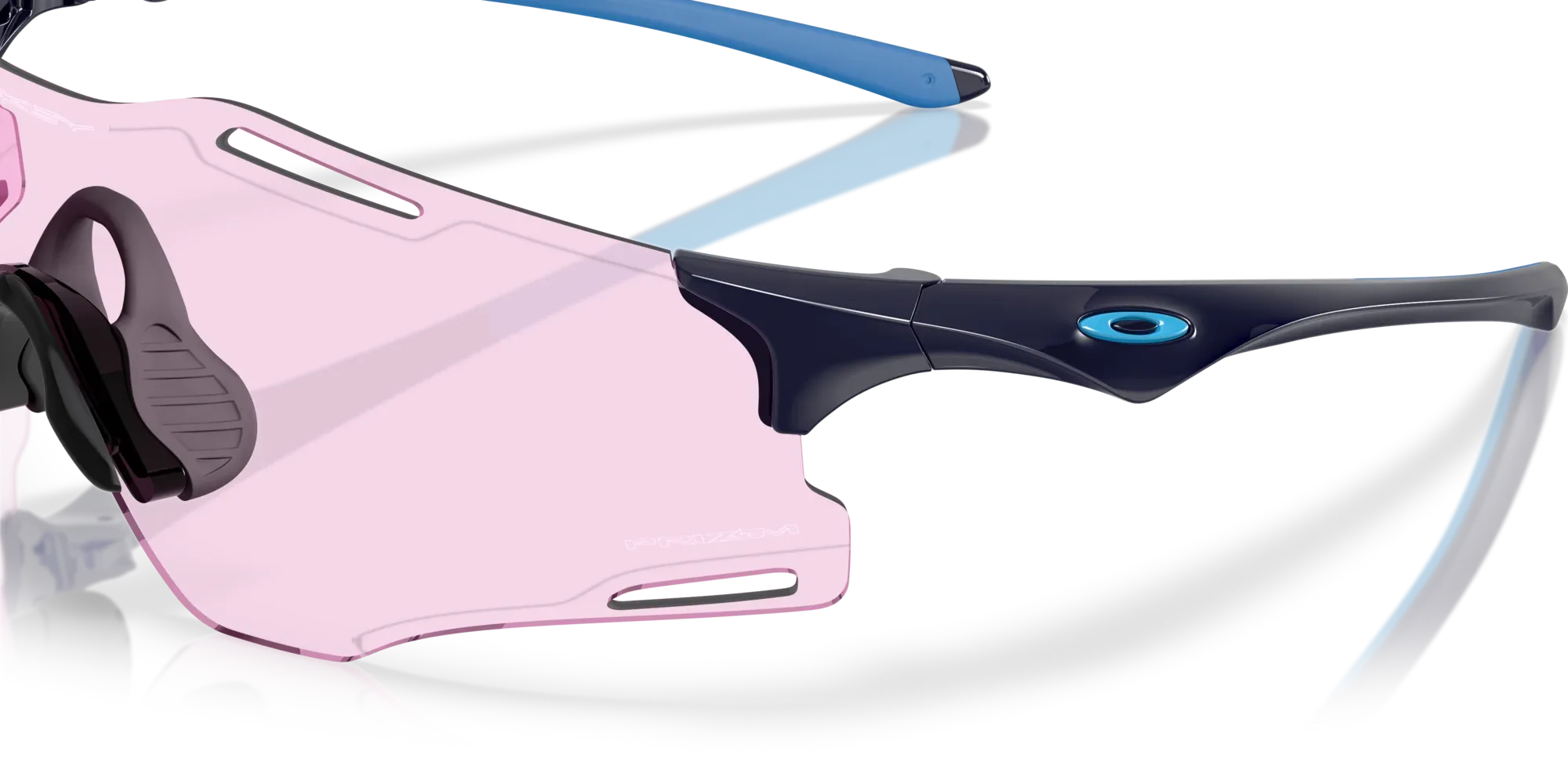 Occhiali da sole sportivi Oakley OO9512D Cybr zero 951204 Blu navy lucido - Pistilleria