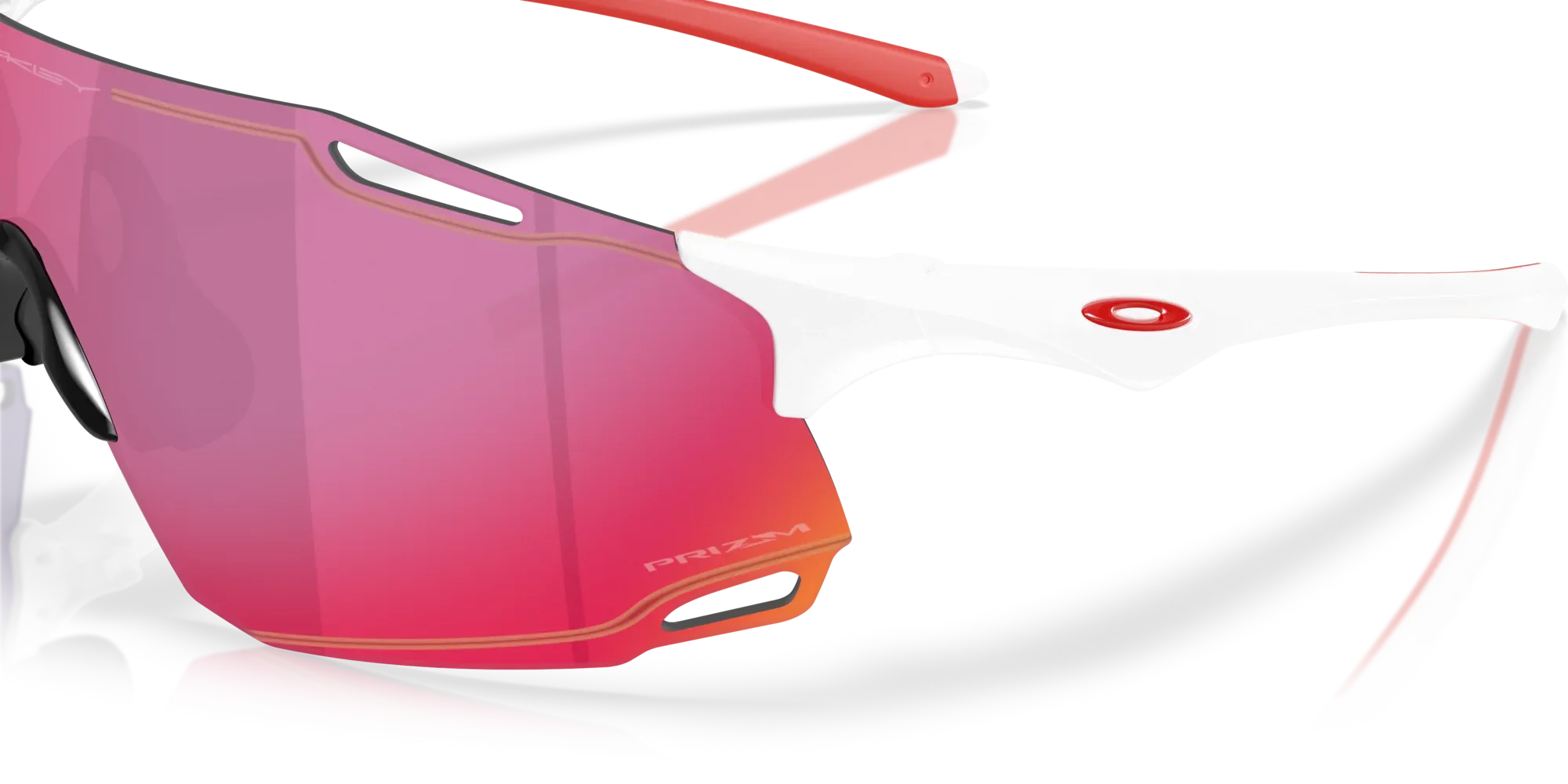 Occhiali da sole sportivi Oakley OO9513D Cybr dyno 03 Bianco lucido - Pistilleria