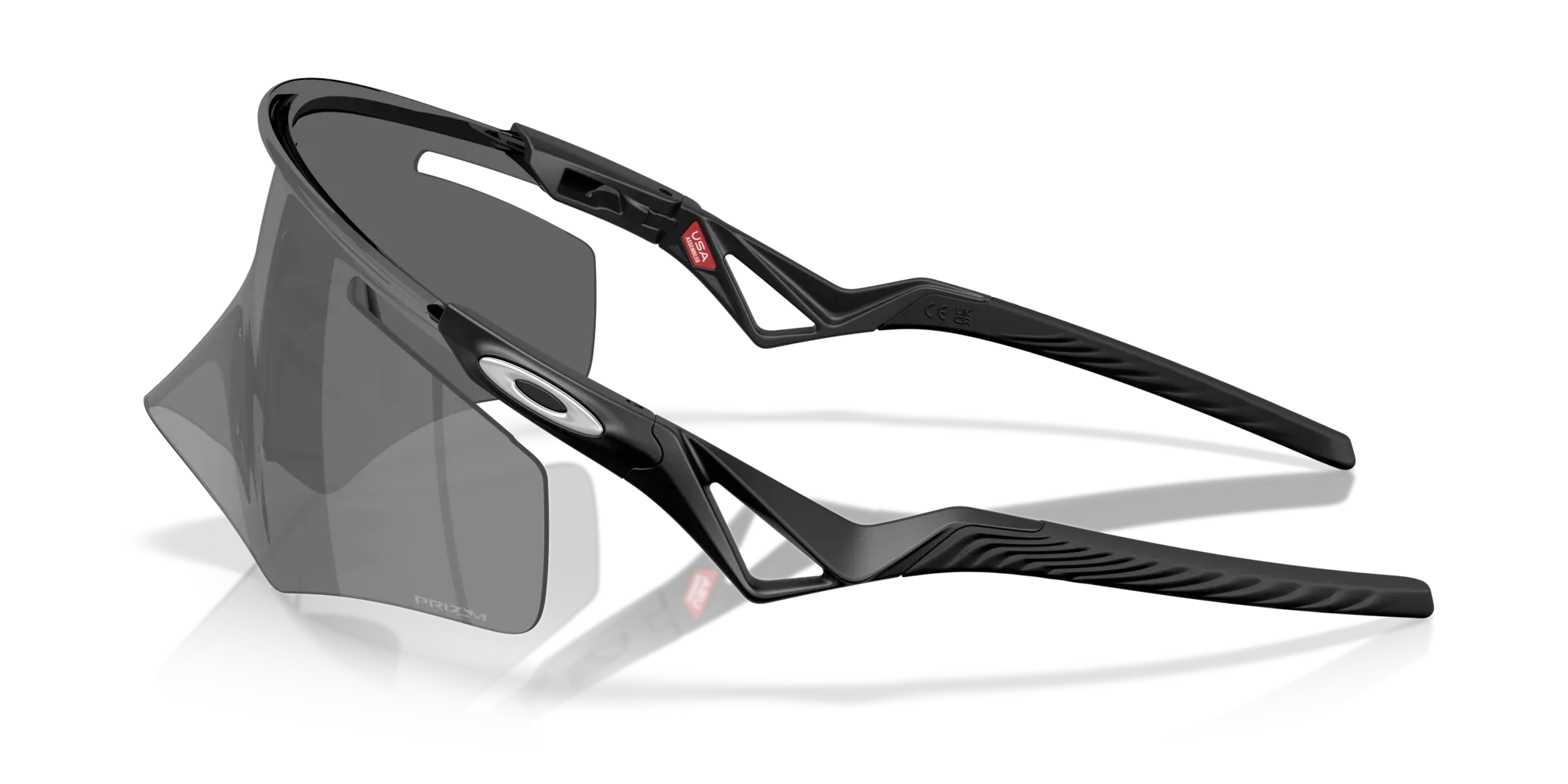 Occhiali da sole sportivi Oakley Qntm Kato OO9481 01 Matte black - Pistilleria