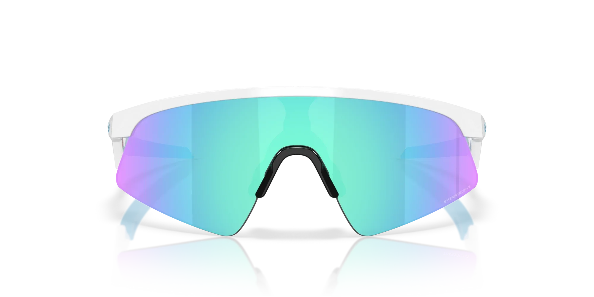 Occhiali da sole sportivi Oakley Youth OJ9015 Resistor sweep 901501 Bianco lucido - Pistilleria