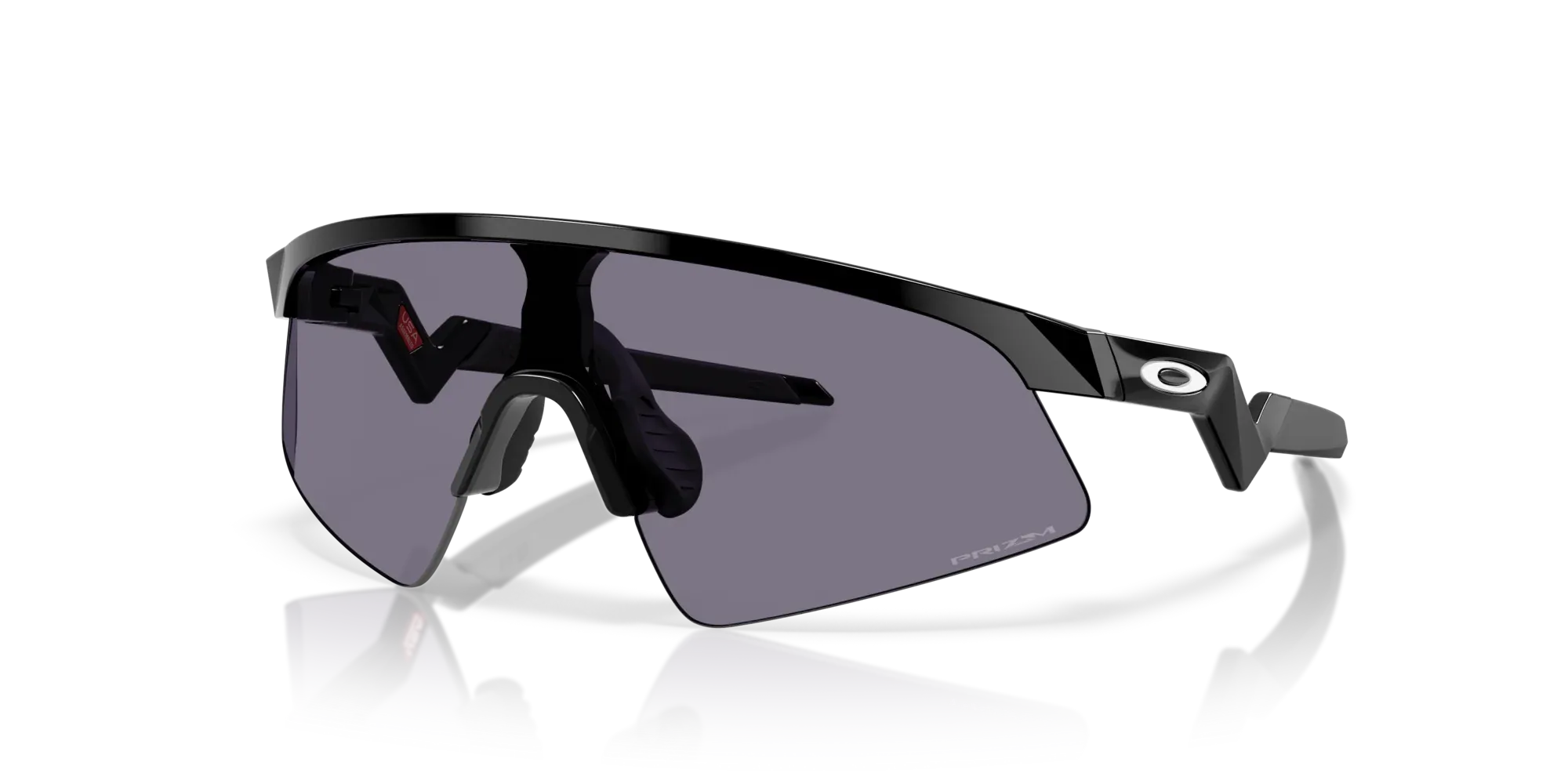 Occhiali da sole sportivi Oakley Youth OJ9015 Resistor sweep 901504 Nero lucido - Pistilleria