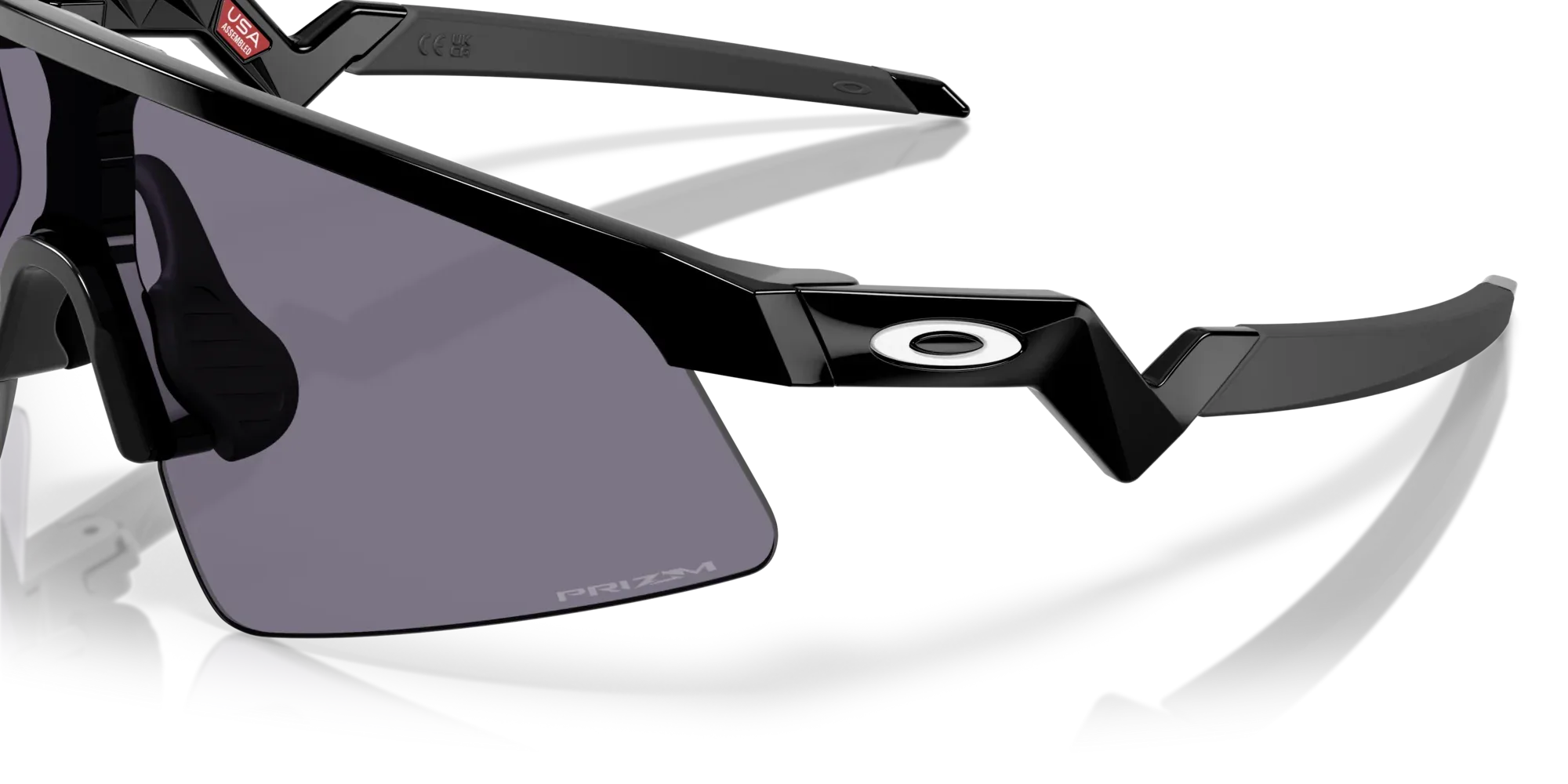 Occhiali da sole sportivi Oakley Youth OJ9015 Resistor sweep 901504 Nero lucido - Pistilleria