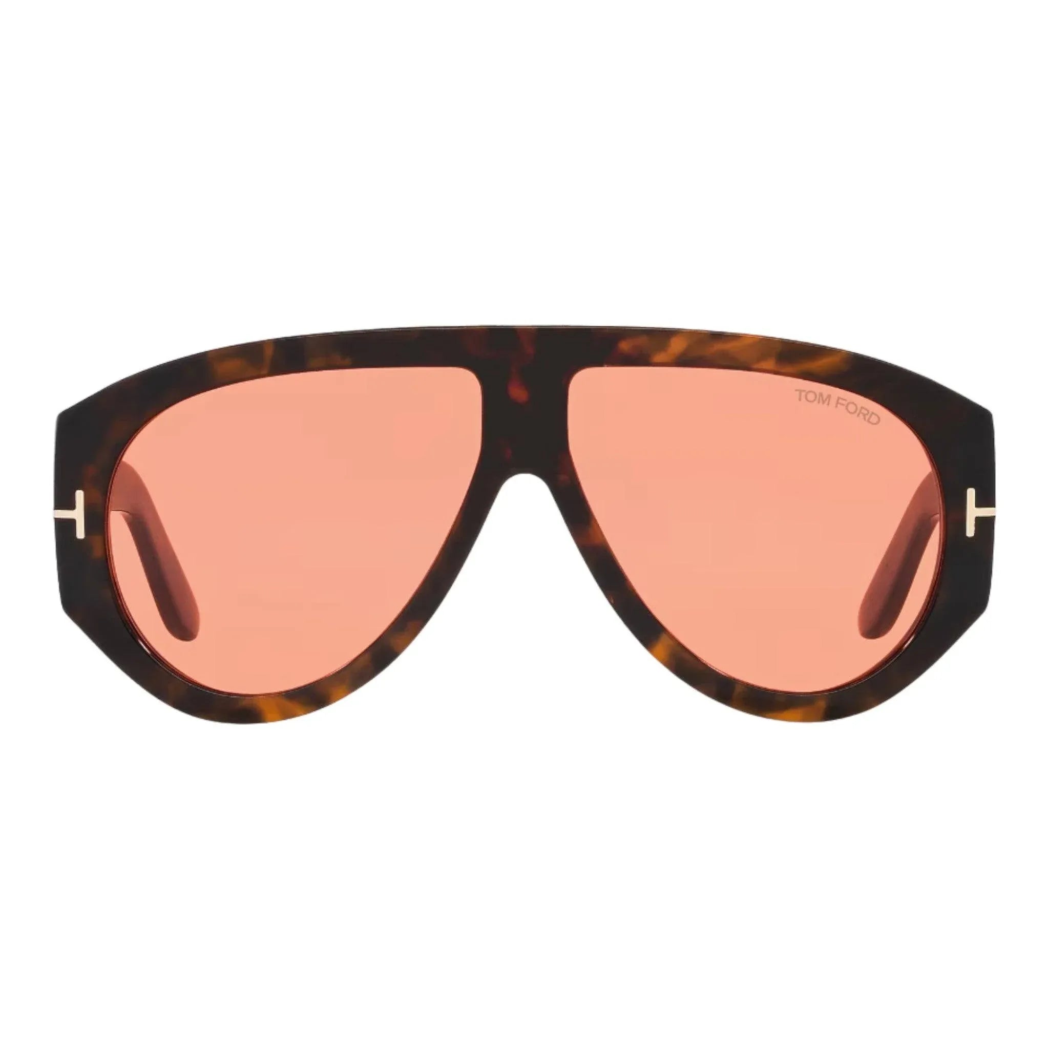 Occhiali da sole Tom Ford Bronson FT1044/52S Havana e Rosso
