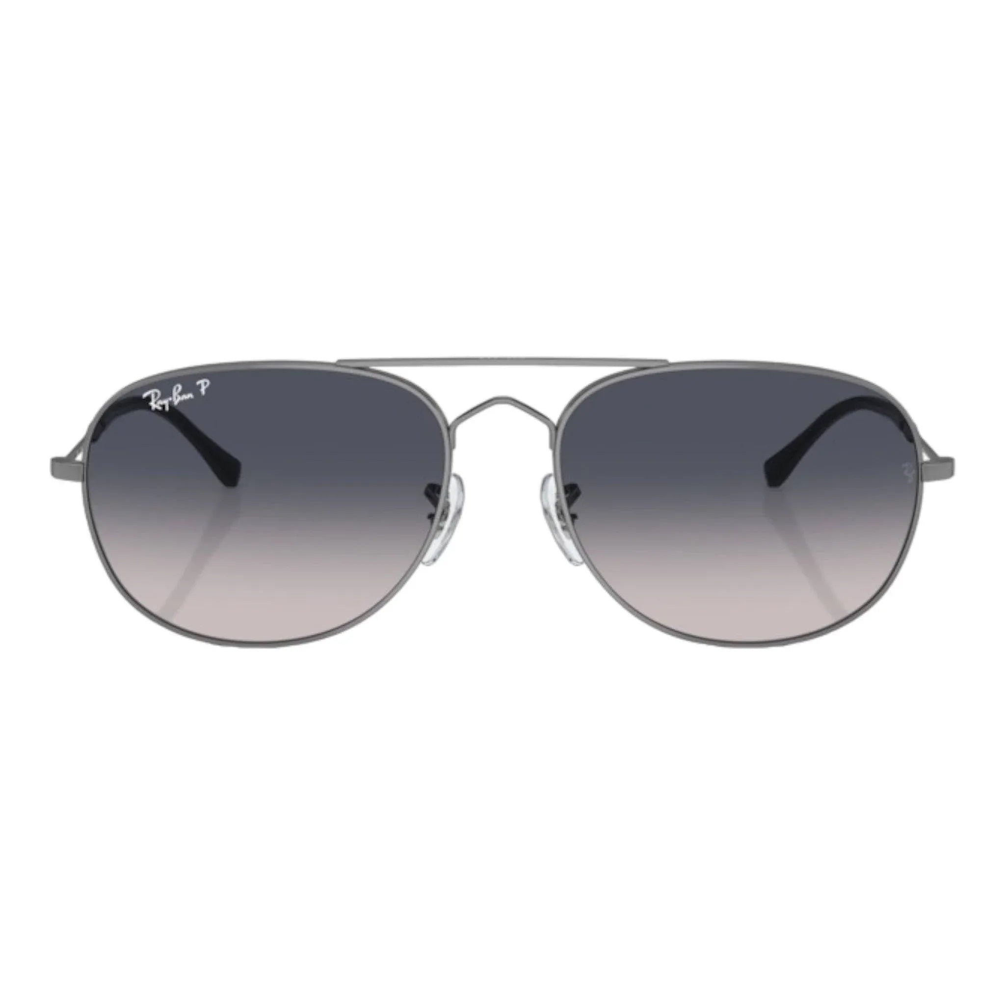 Occhiali da sole unisex Ray-Ban Bain Bridge RB3735 004/78 Gunmetal Polarized - Pistilleria