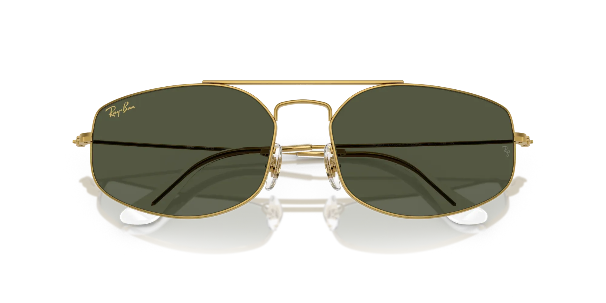 Occhiali da sole unisex Ray-Ban Explorer 5 RB3845 Legend Gold - Pistilleria