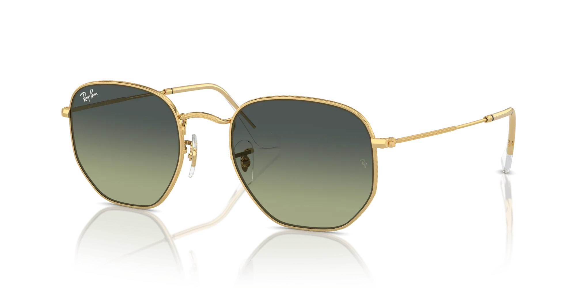 Occhiali da sole unisex Ray-Ban Hexagonal RB3548 001/BH - Pistilleria