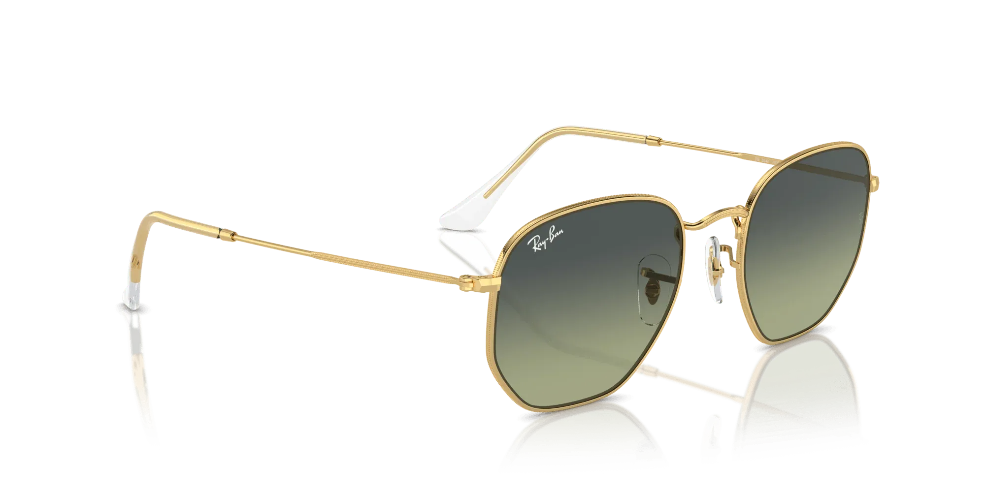 Occhiali da sole unisex Ray-Ban Hexagonal RB3548 001/BH - Pistilleria