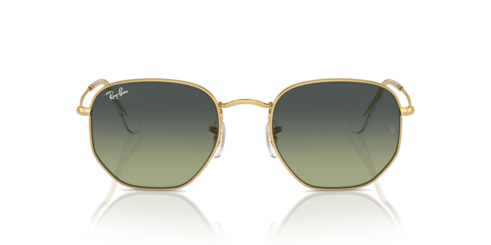 Occhiali da sole unisex Ray-Ban Hexagonal RB3548 001/BH - Pistilleria