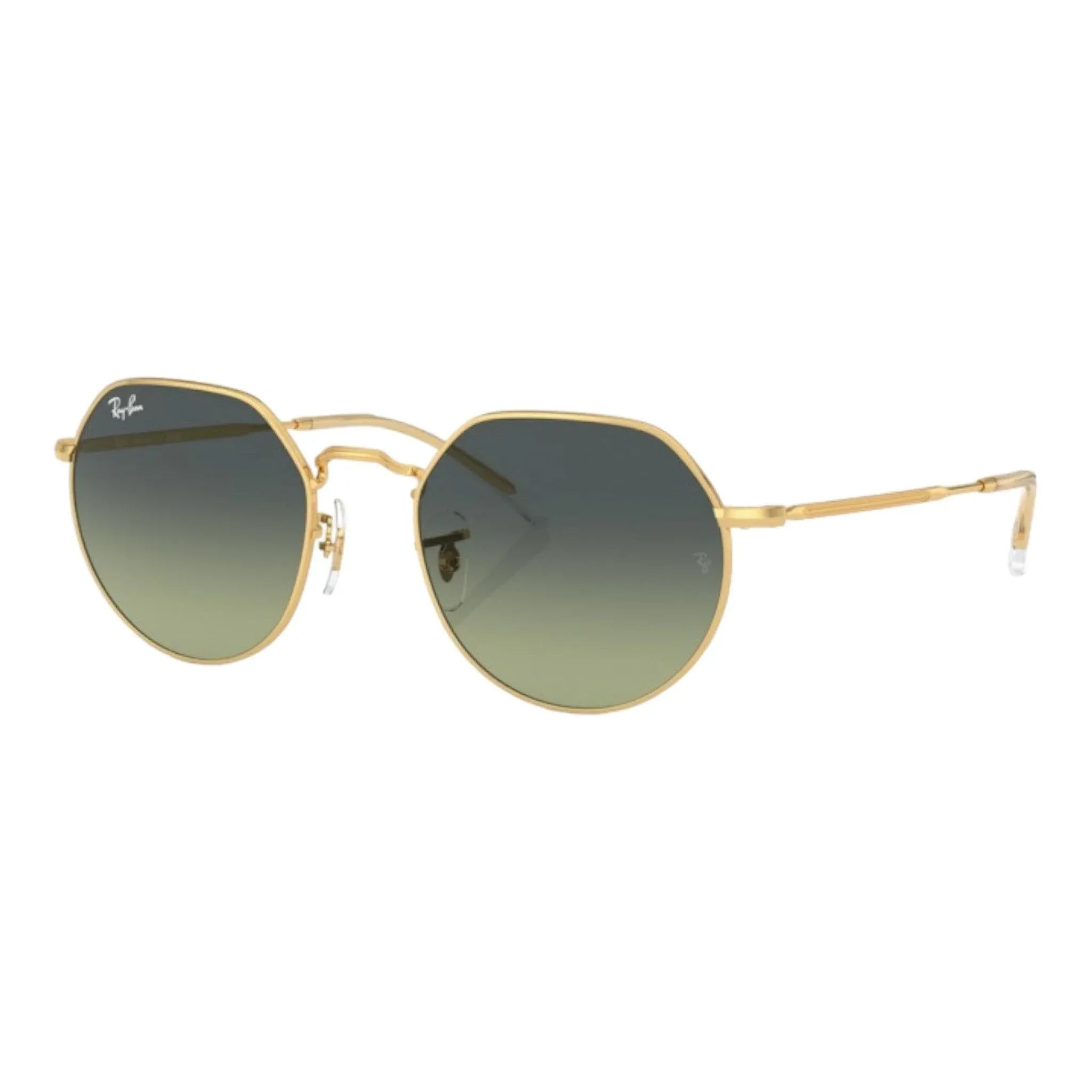 Occhiali da sole unisex Ray-Ban Jack RB3565 Oro - Pistilleria