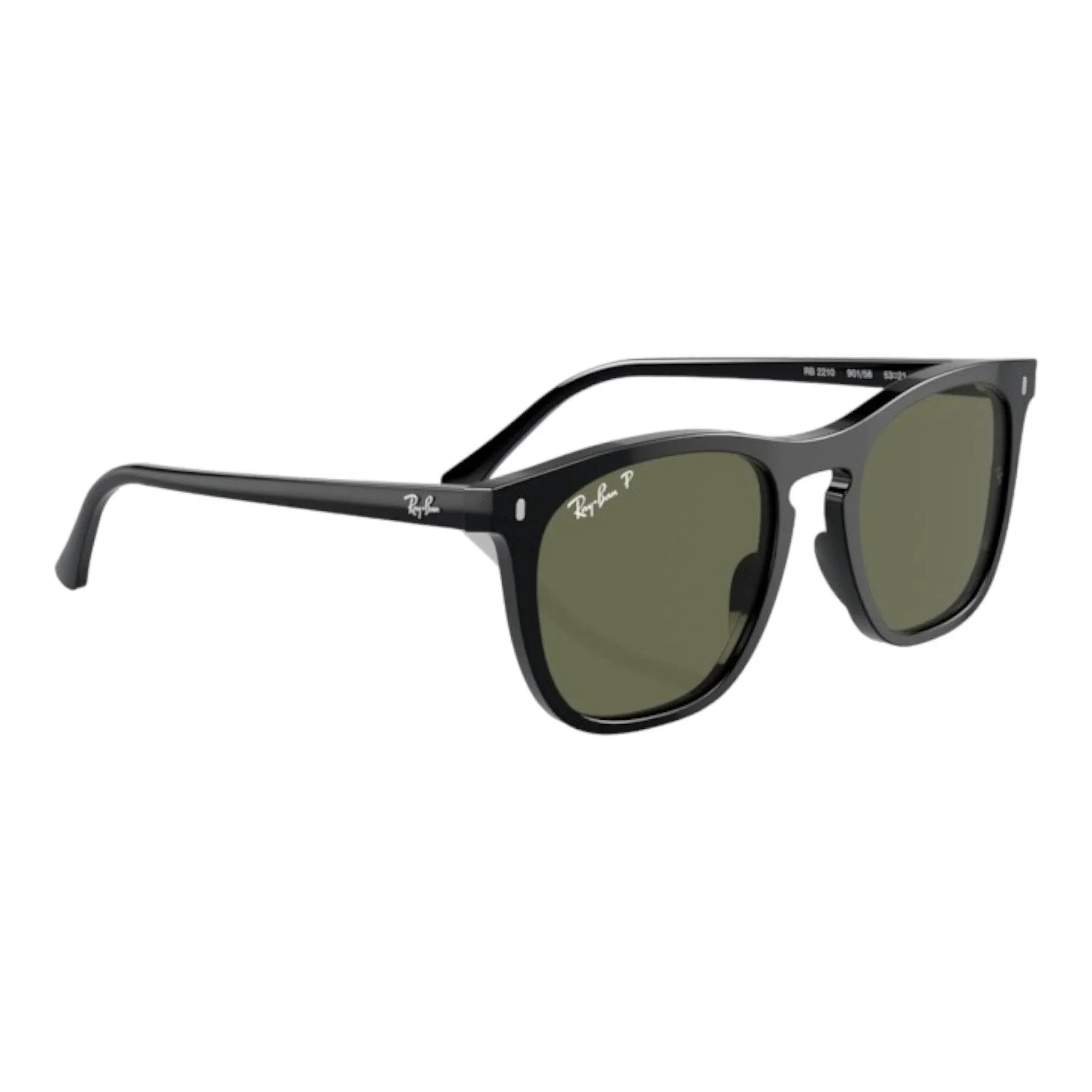 Occhiali da sole unisex Ray-Ban RB2210 901/58 Polarizzato - Pistilleria