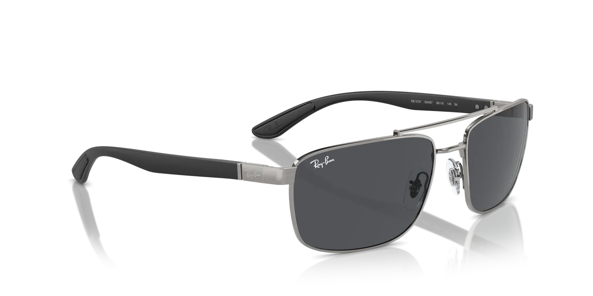 Occhiali da sole unisex Ray-Ban - RB3737 004/80 Gunmetal - Pistilleria