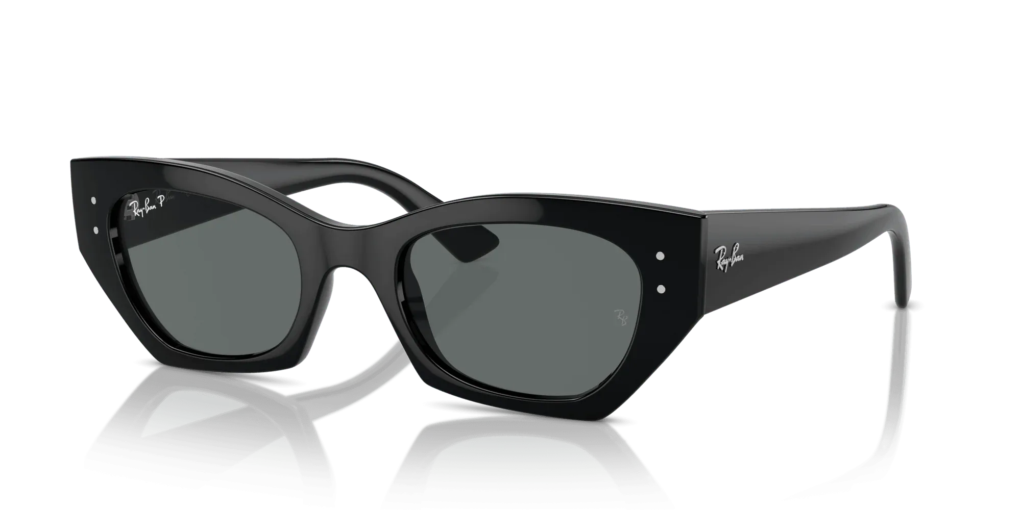 Occhiali da sole unisex Ray-Ban Zena RB4430 667781 Grigio Polarizzato - Pistilleria