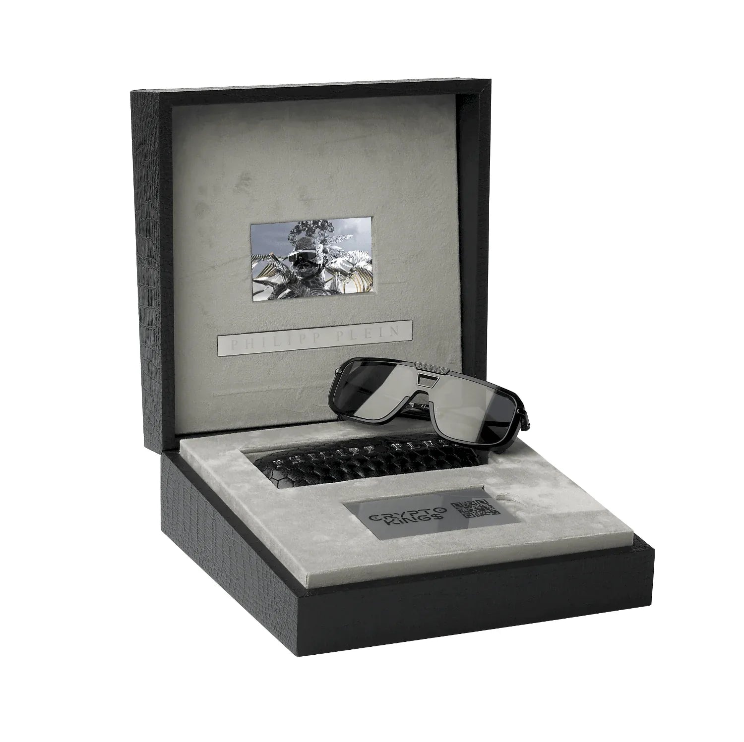 Philipp Plein - SPP008M - Plein Legacy occhiali da sole Crypto King Eyewear - Pistilleria