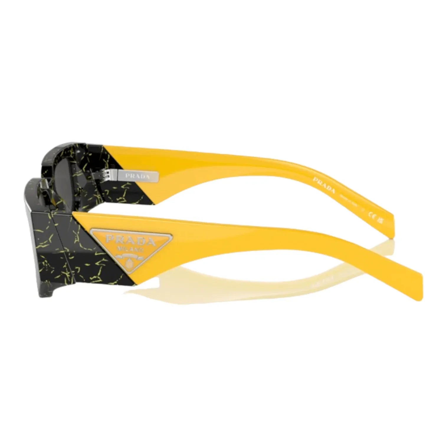 Prada Eyewear PR 09ZS- 19D5S0 Black yellow marble - Pistilleria