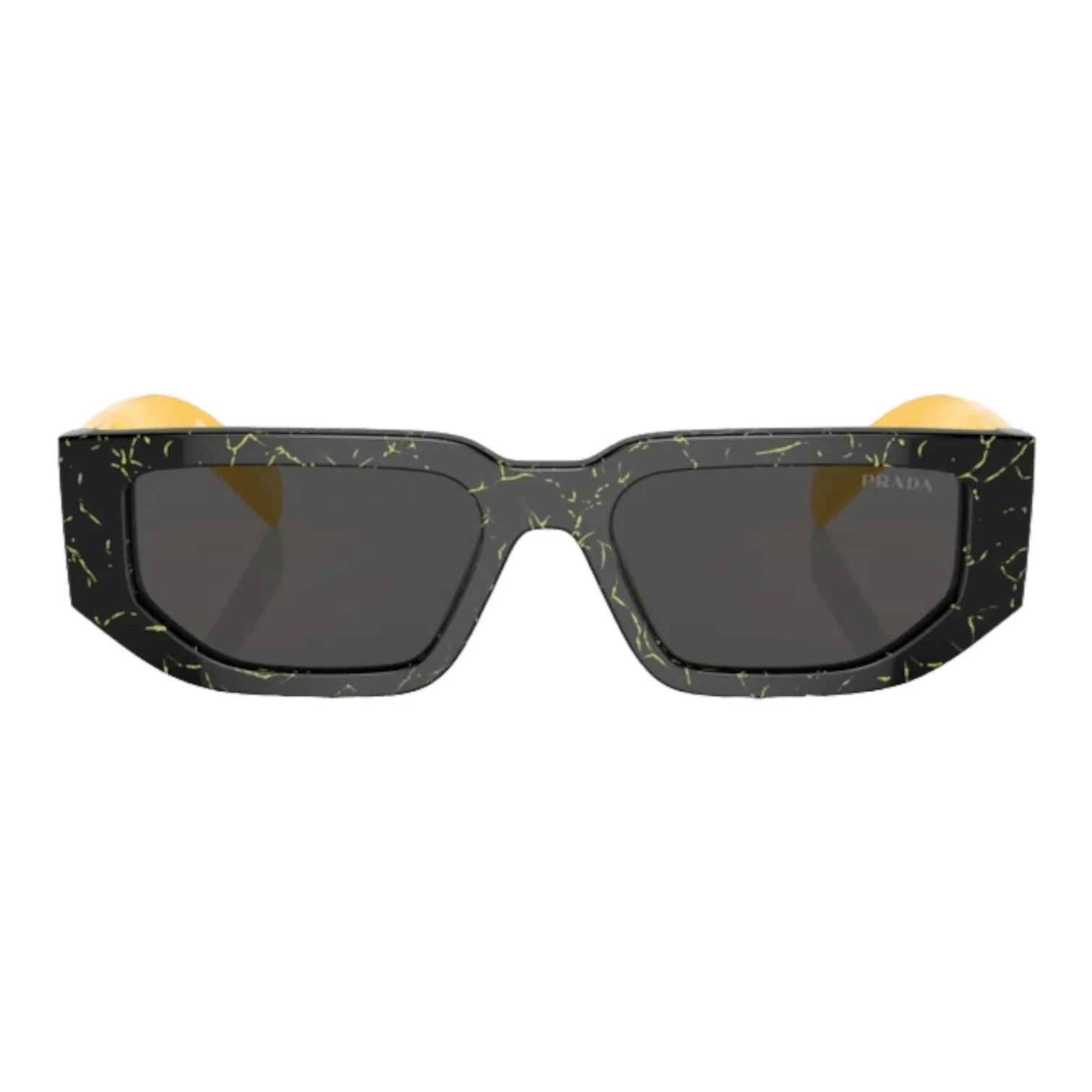 Prada Eyewear PR 09ZS- 19D5S0 Black yellow marble - Pistilleria