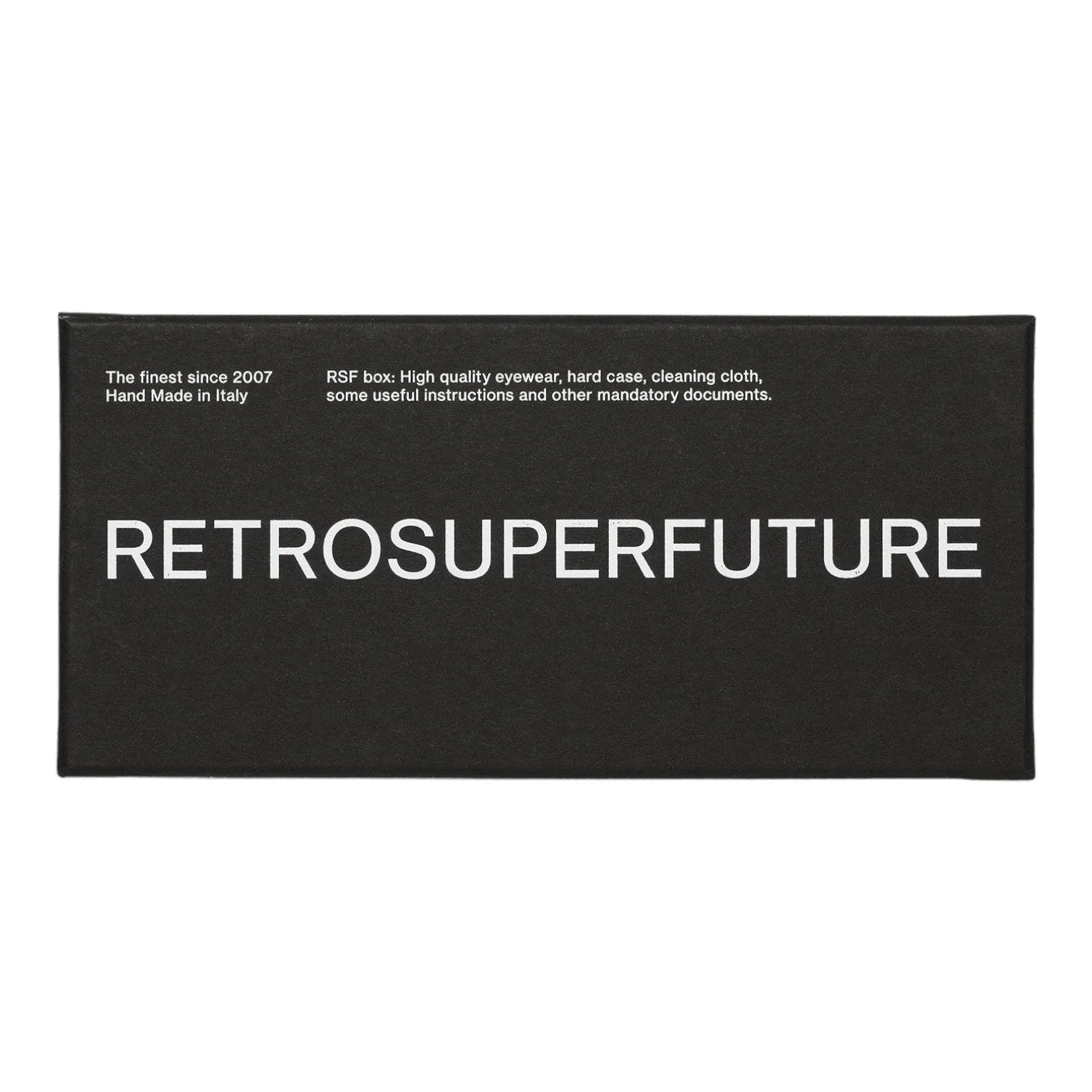 Retrosuperfuture Flat Top Francis Black - LAM - Pistilleria