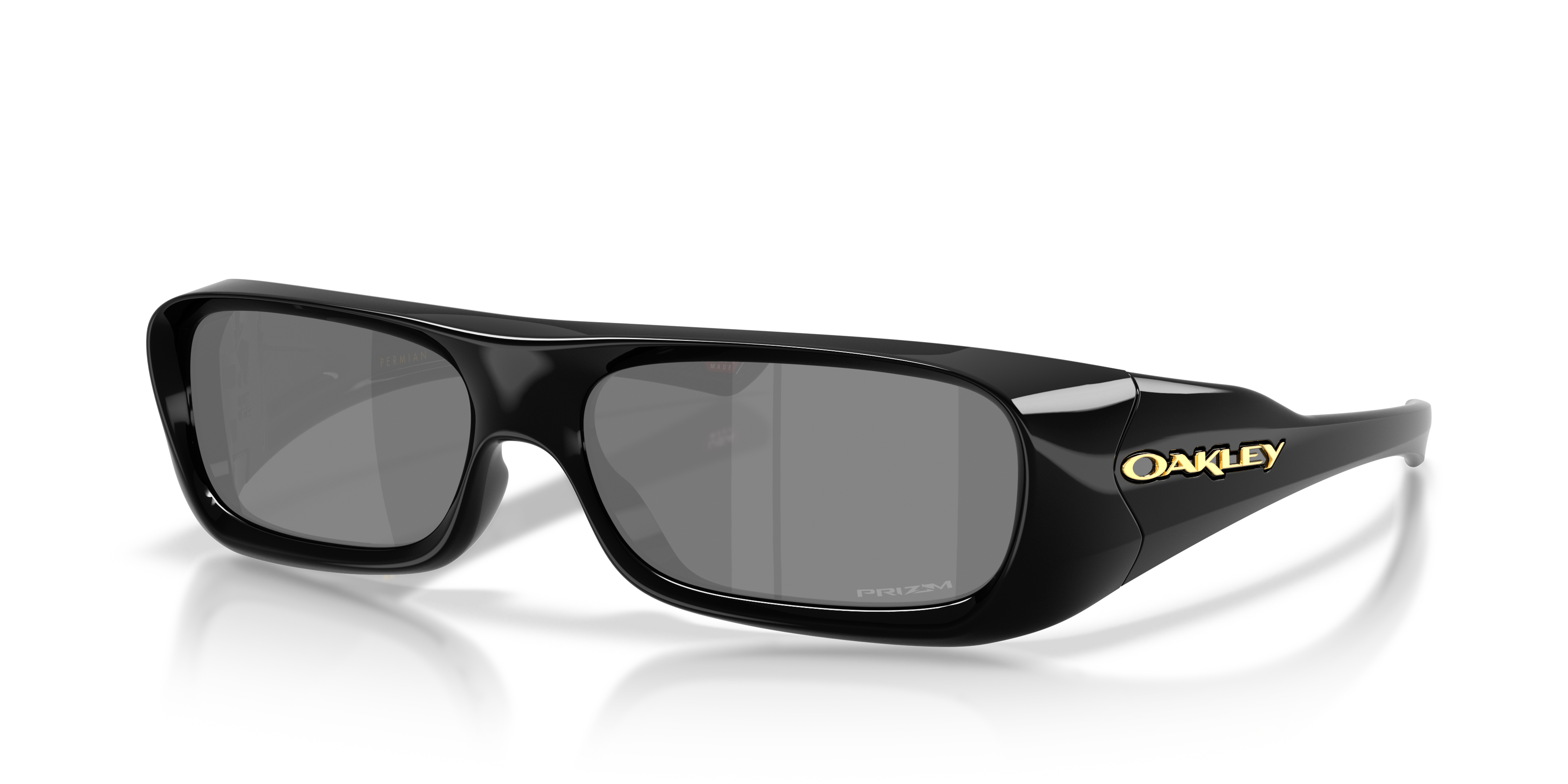 Occhiali da sole sportivi Oakley OO9520 Permian 952001 Nero