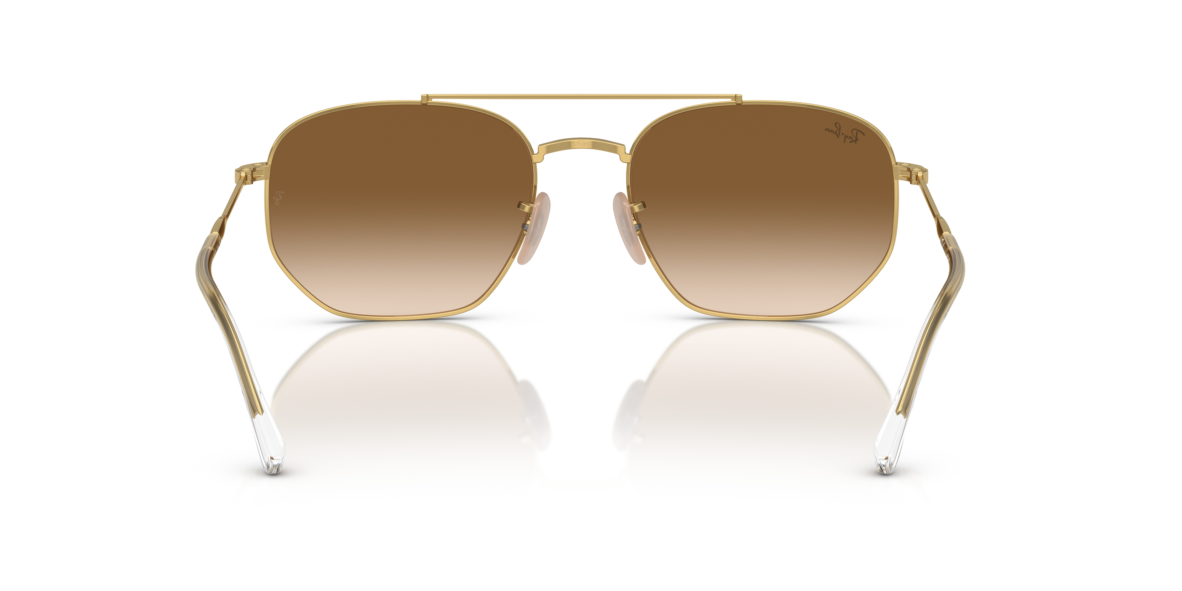 Occhiali da sole Ray-Ban RB3707 001/51 Oro arista