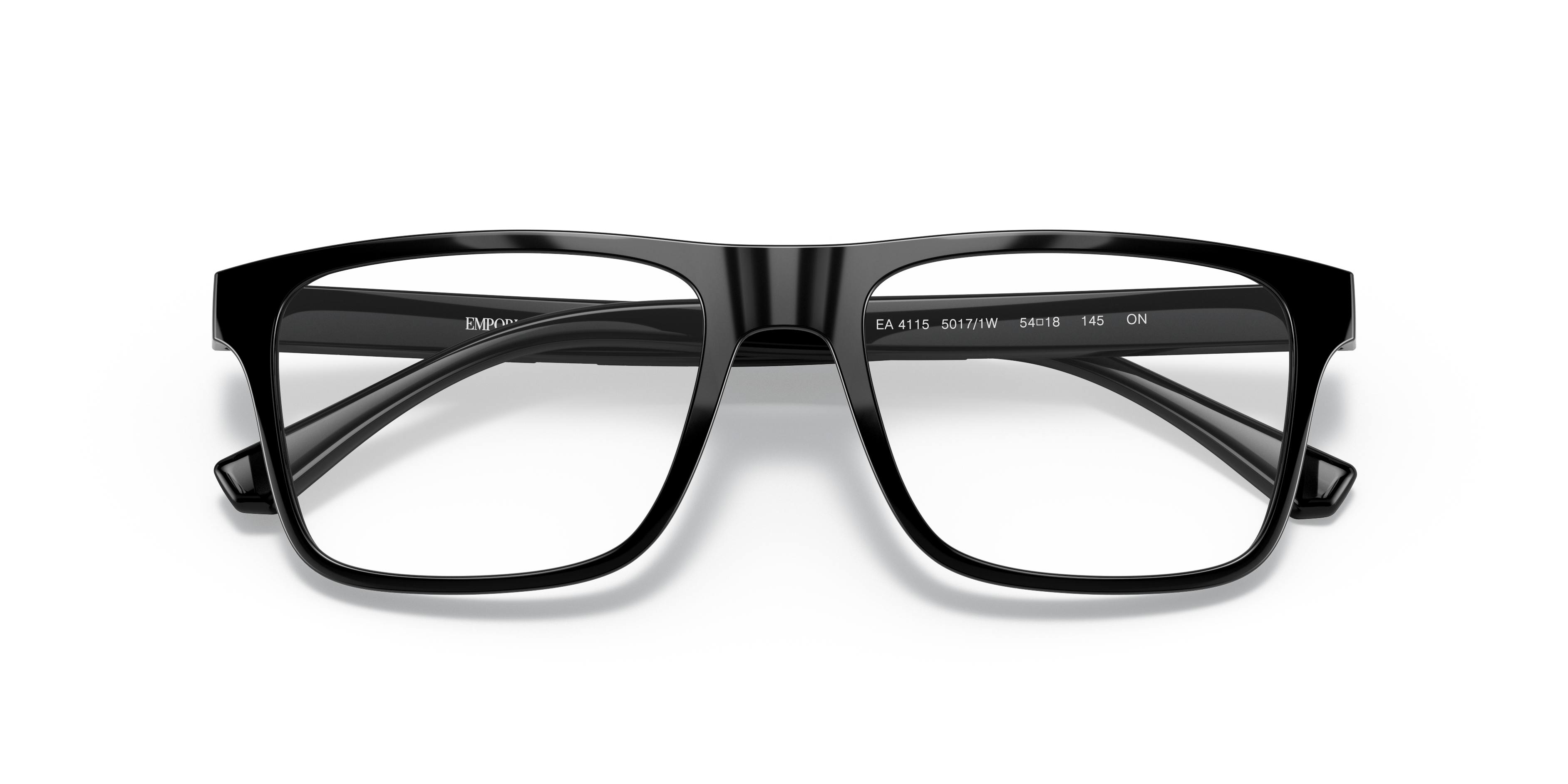 Occhiali da vista con clip-on Emporio Armani EA4115 50171W Nero