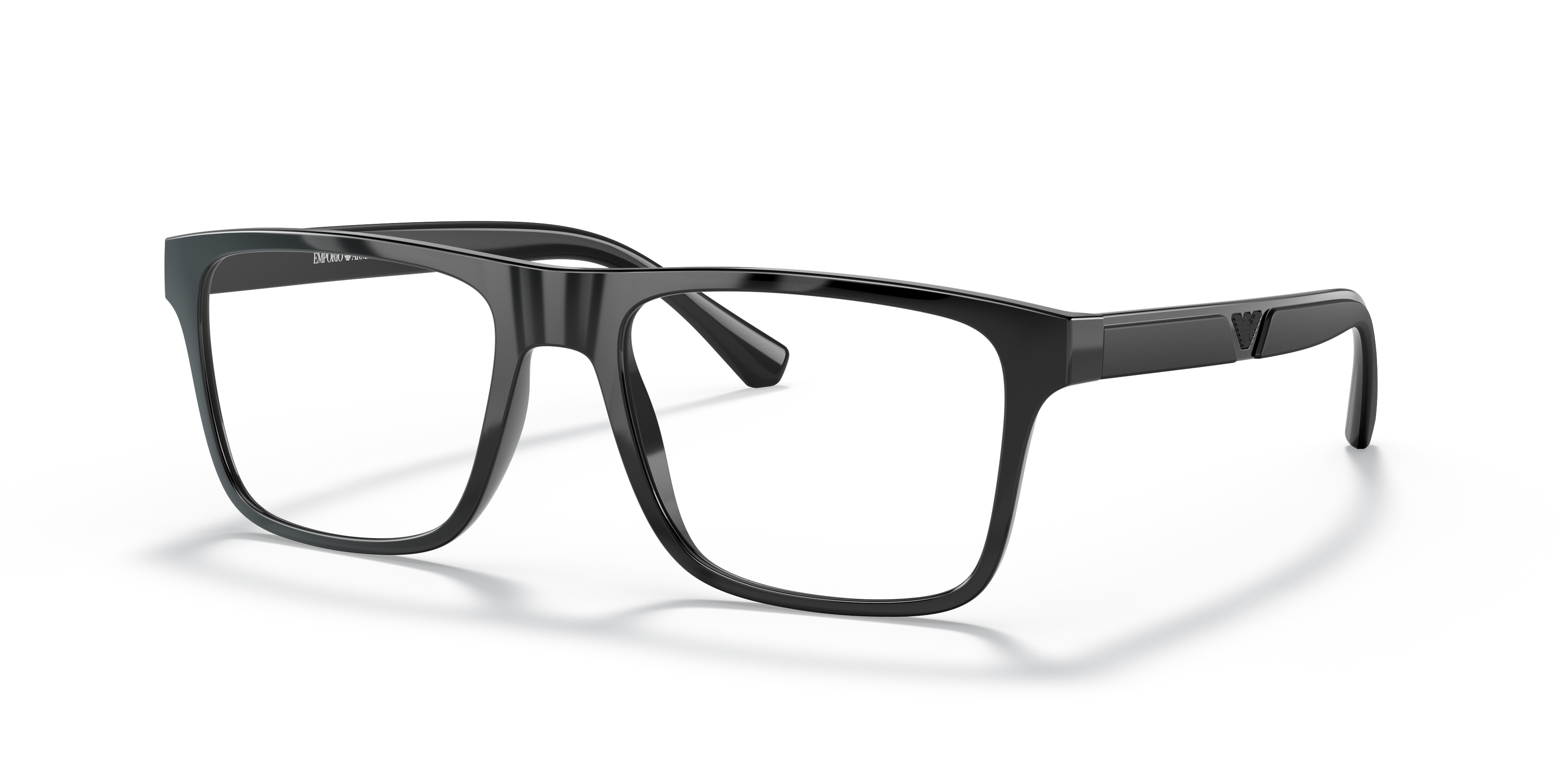 Occhiali da vista con clip-on Emporio Armani EA4115 50171W Nero