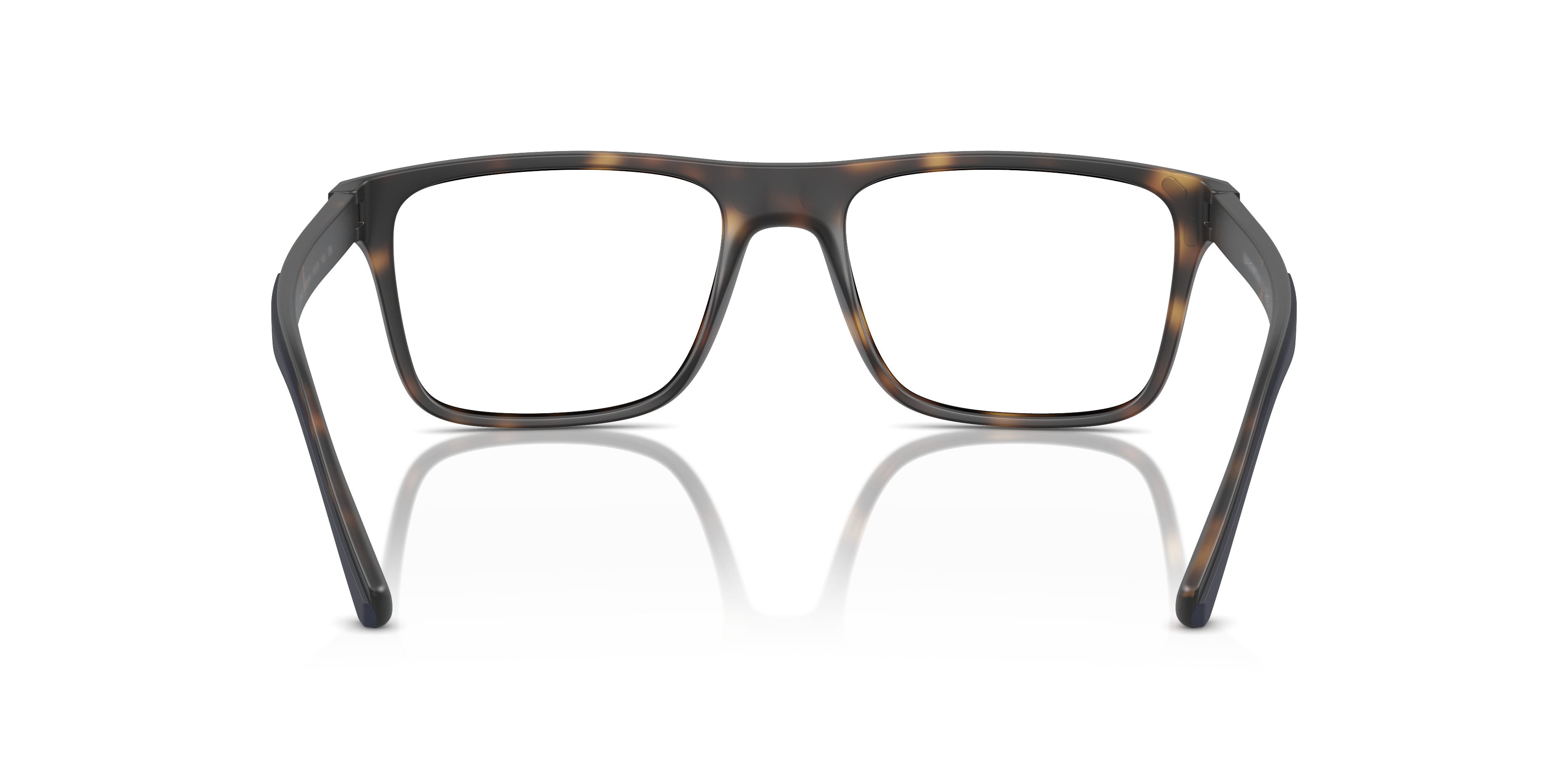 Occhiali da vista con clip-on Emporio Armani EA4115 50891W Havana opaco
