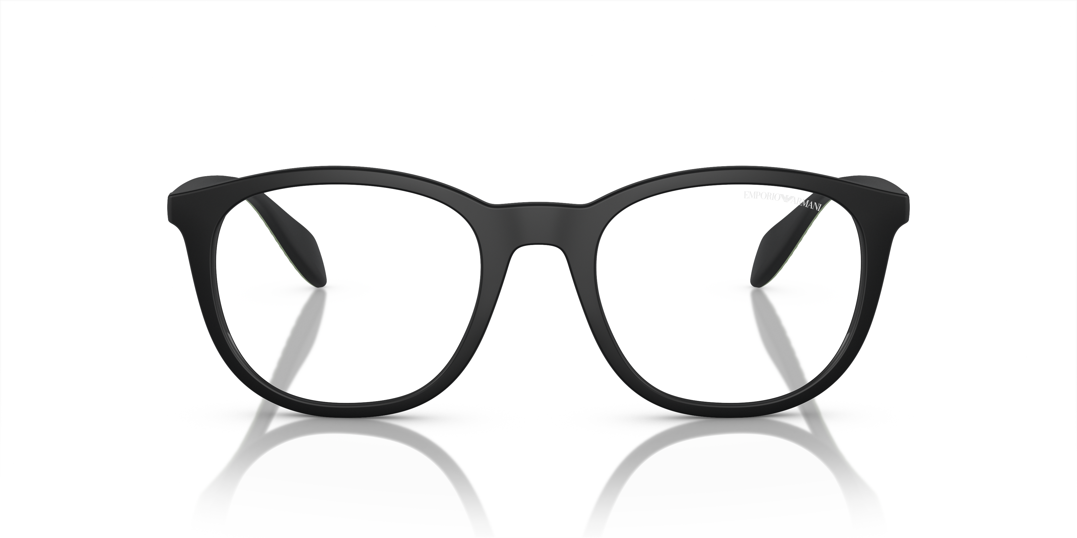 Occhiali da vista con clip-on Emporio Armani EA4211 50011W Nero opaco
