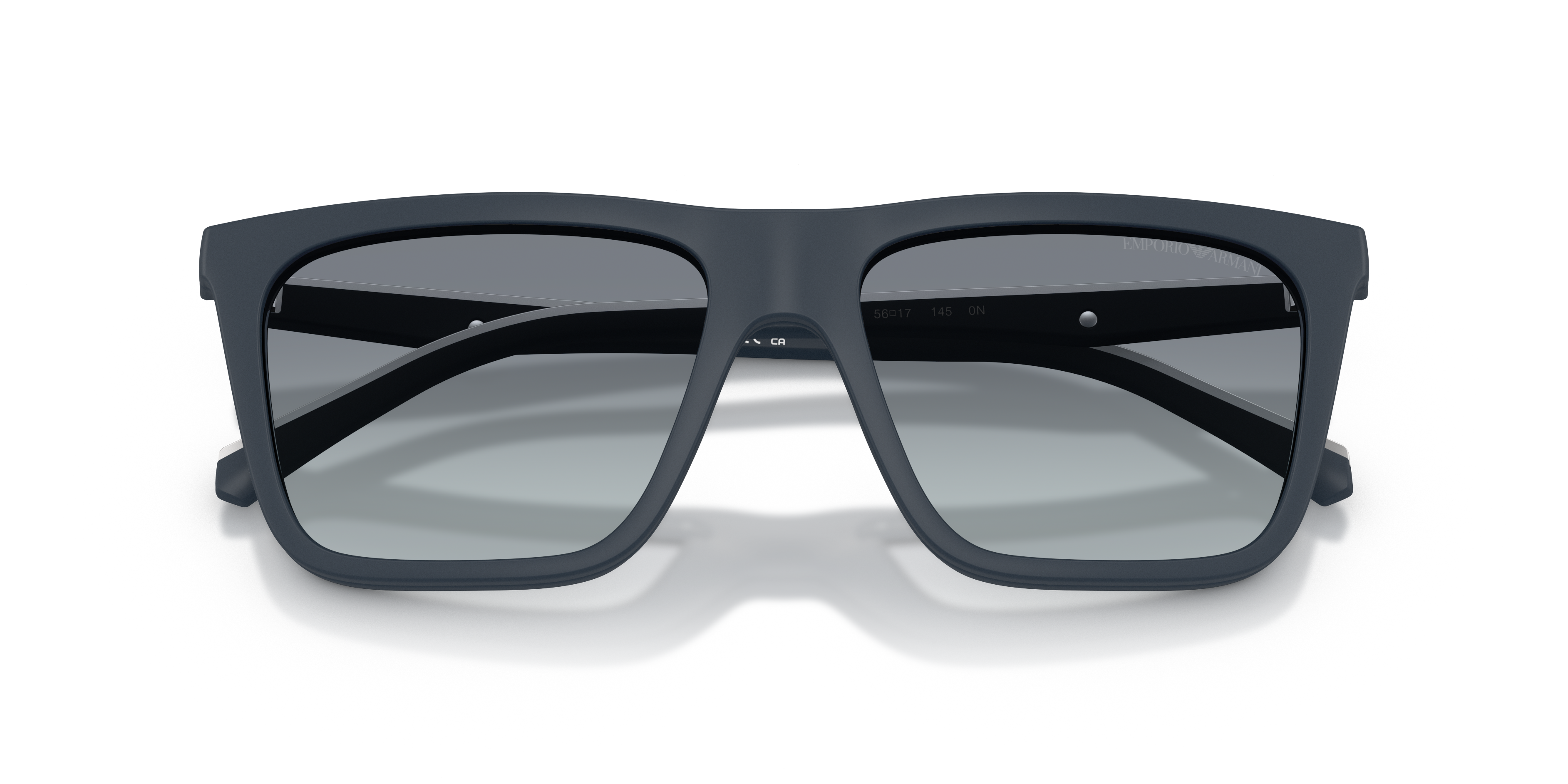 Occhiali da vista con clip-on Emporio Armani EA4258 50881W Blu opaco