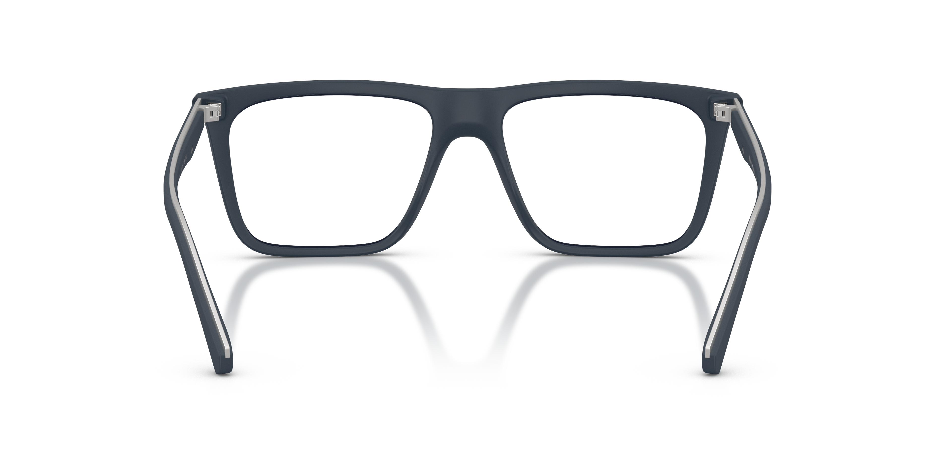 Occhiali da vista con clip-on Emporio Armani EA4258 50881W Blu opaco