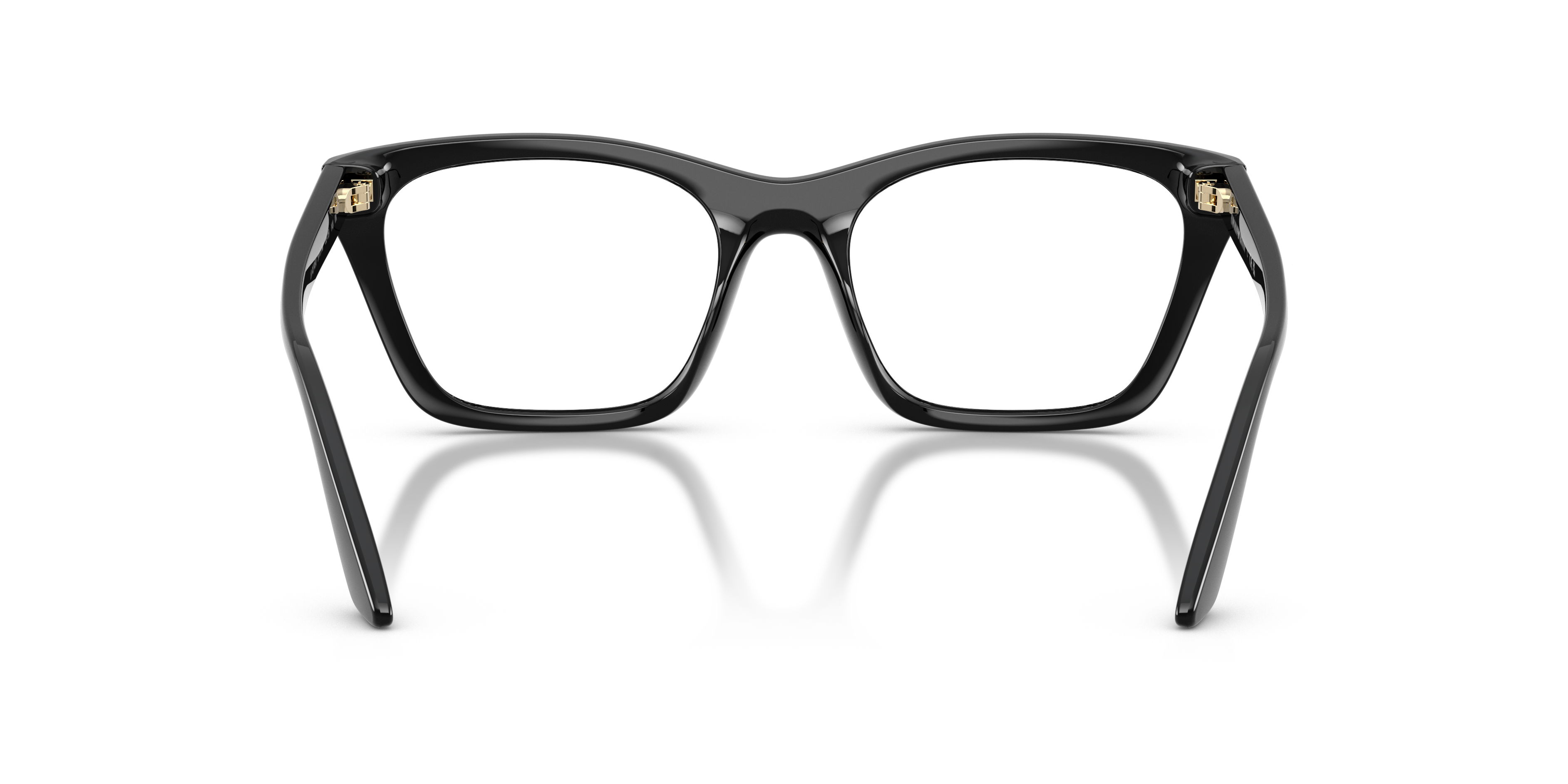Occhiali da vista con clip-on Emporio Armani EA4274BU 50171W Nero lucido