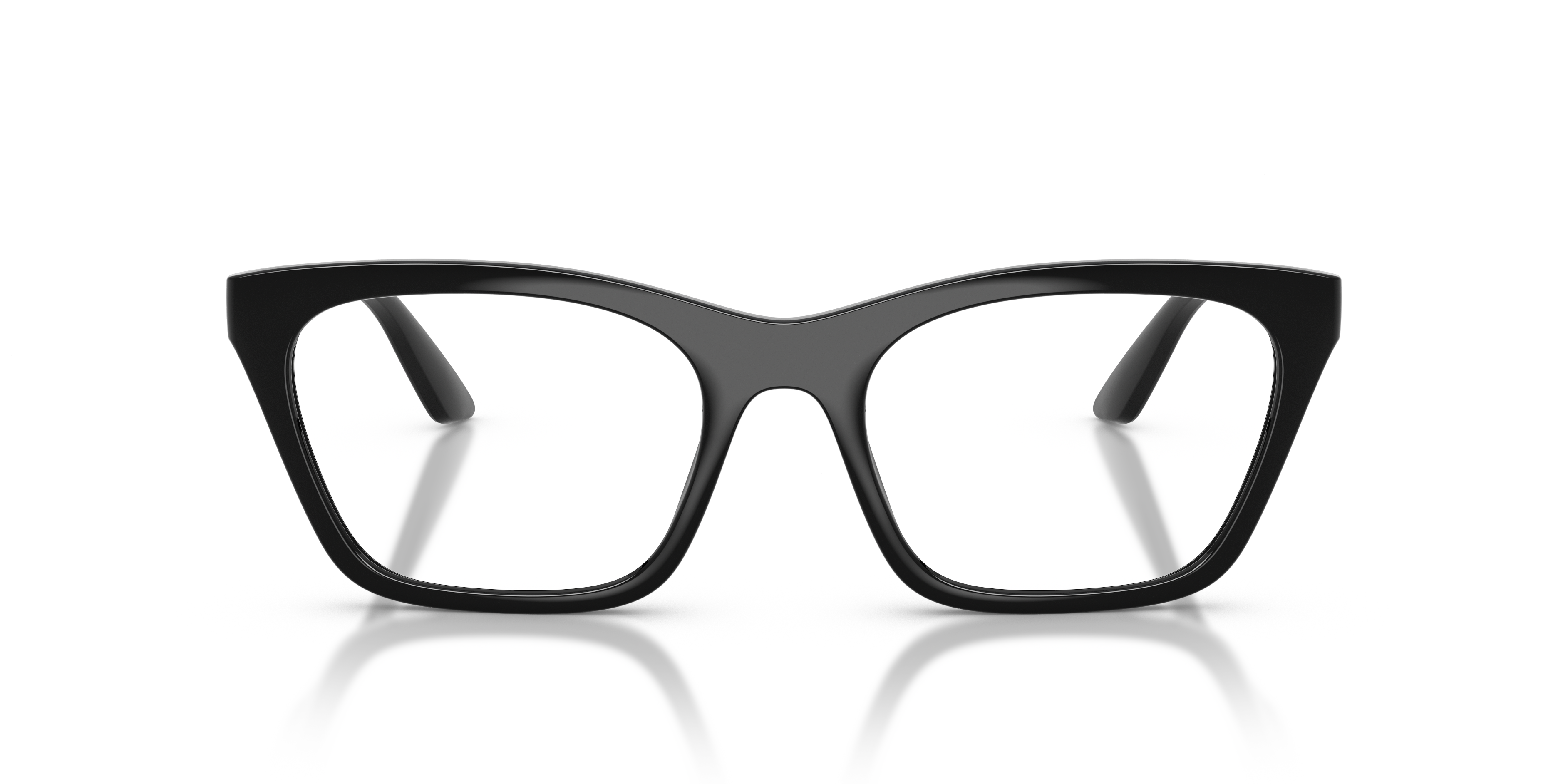 Occhiali da vista con clip-on Emporio Armani EA4274BU 50171W Nero lucido