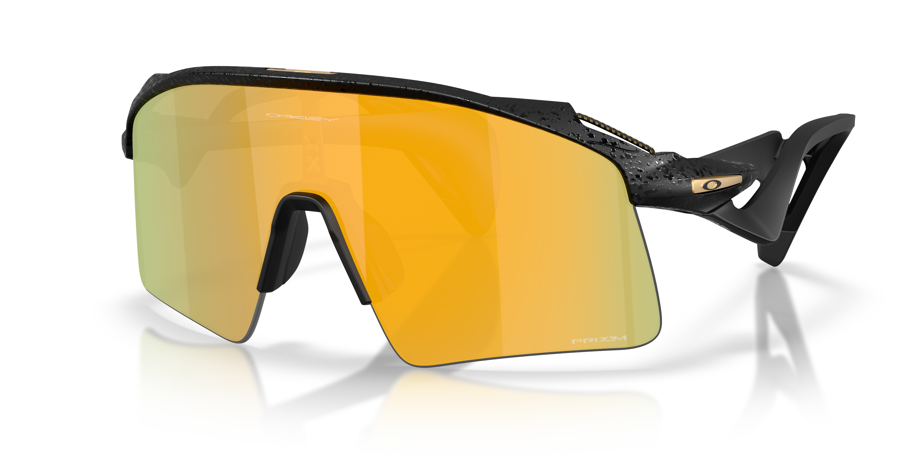 Occhiali da sole sportivi Oakley OO9519 Stunt wing 951908 Matte black splatter