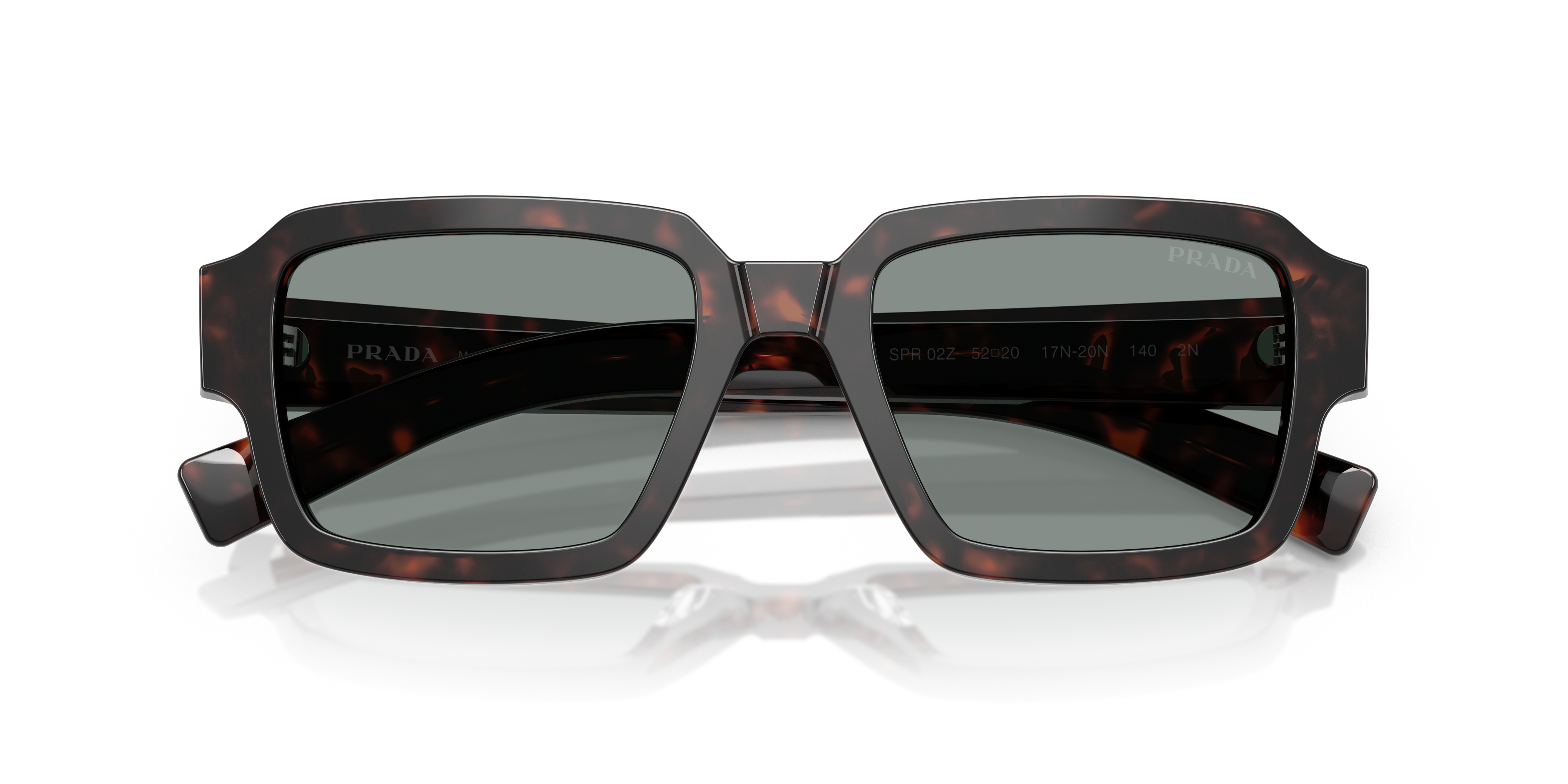 Occhiali da sole da uomo Prada PR 02ZS 17N20N Root tartarugato