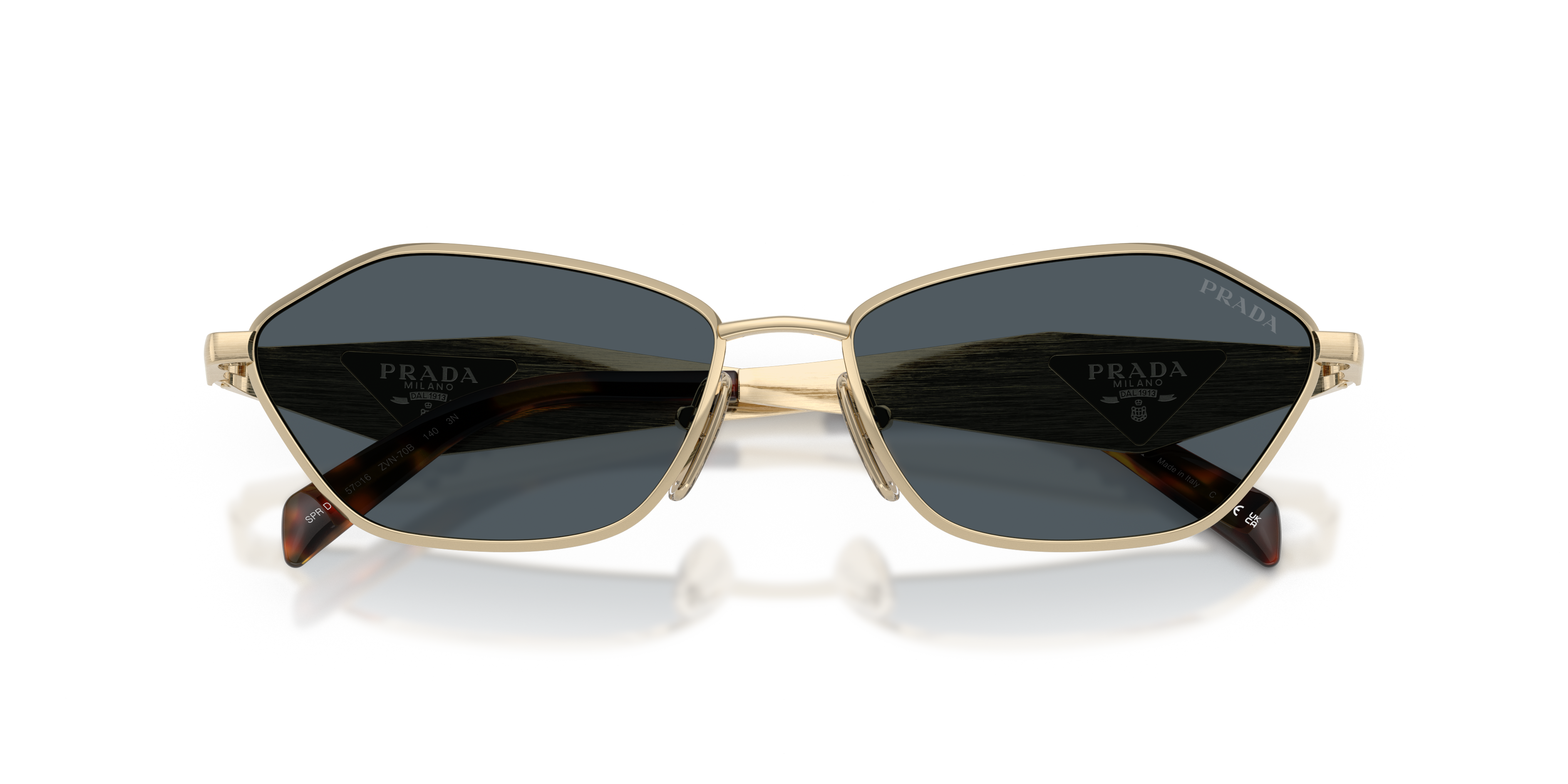 Occhiali da sole da donna Prada PR D50S ZVN70B Oro pallido