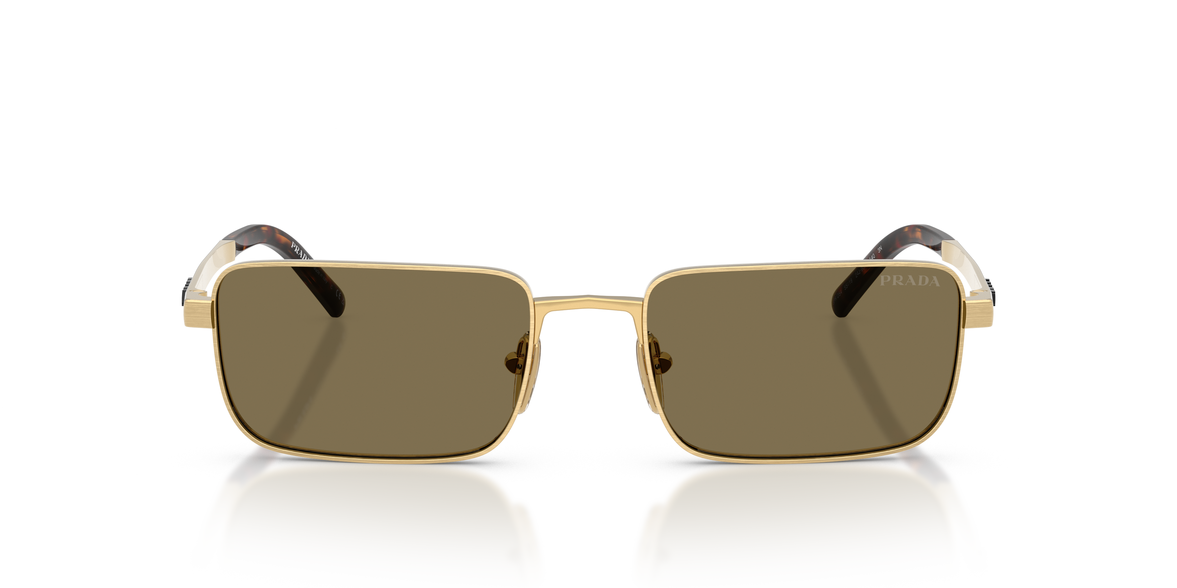 Occhiali da sole da uomo Prada PR D54S 24J90F Oro satinato