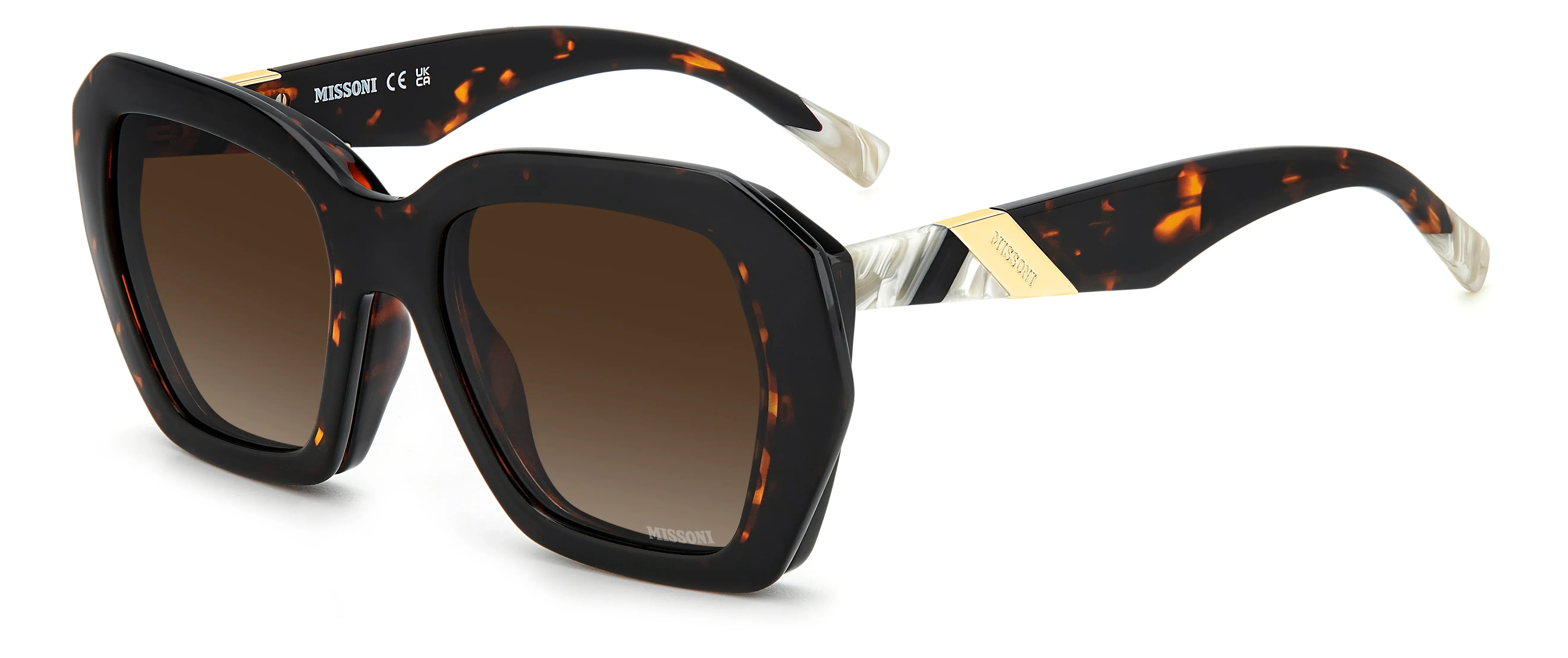 Occhiali da vista con doppio clip on da sole Missoni MIS 0222/C2 086 LA