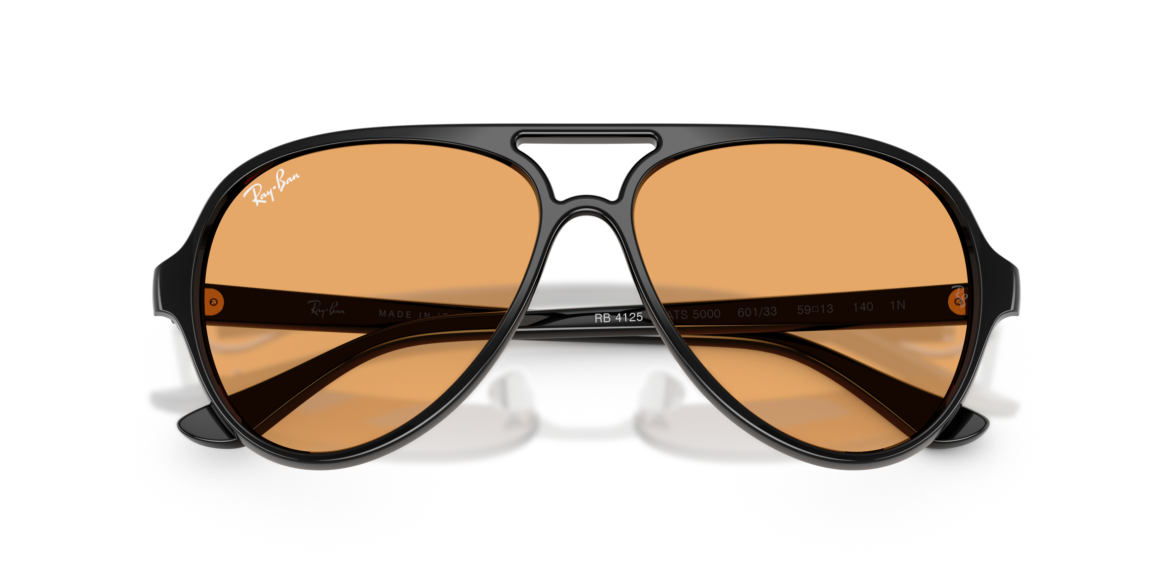 Occhiali da sole Ray-Ban RB4125 Cats 5000 601/33 Nero
