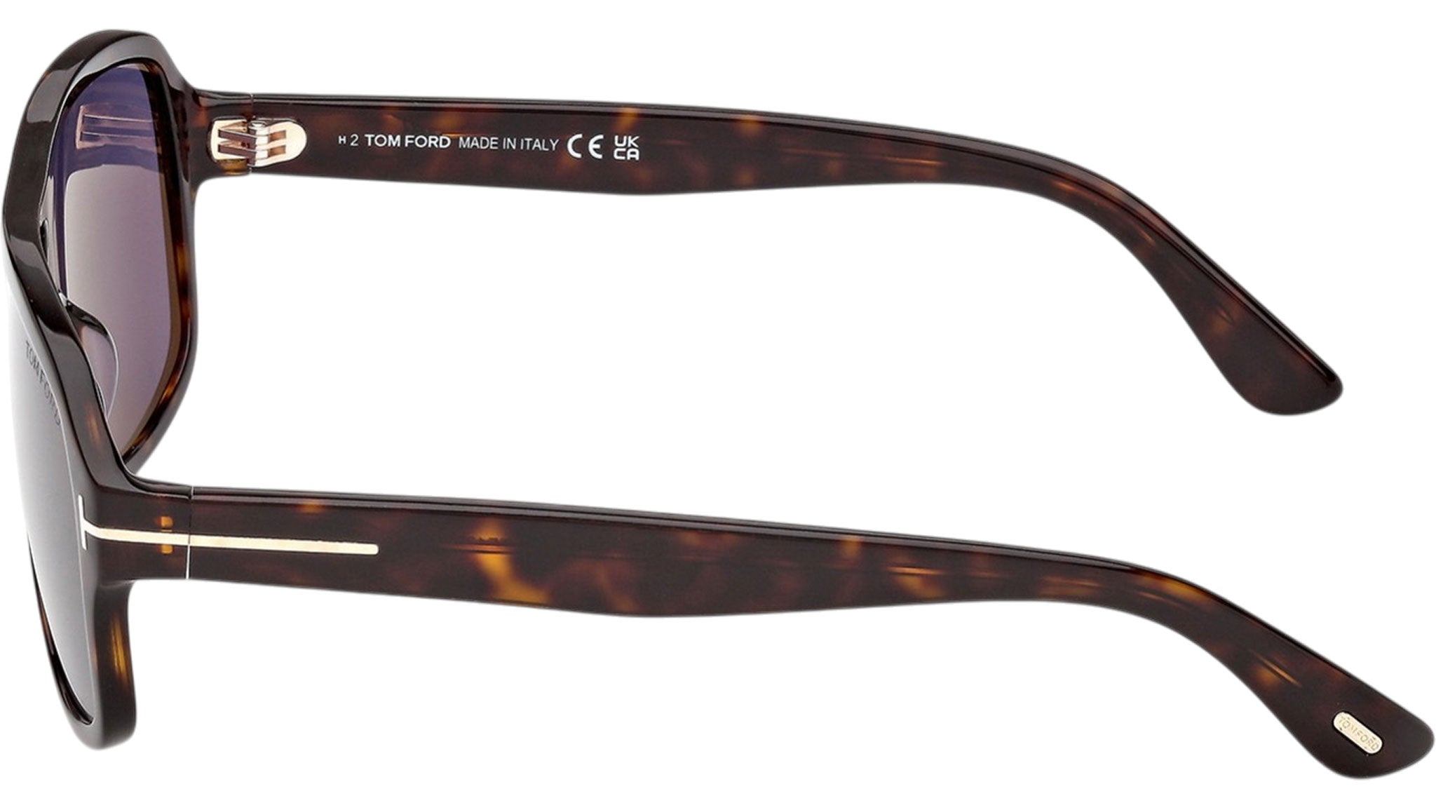 Occhiali da sole da uomo Tom Ford FT1335 WILLIAM 02 52V Avana Scura