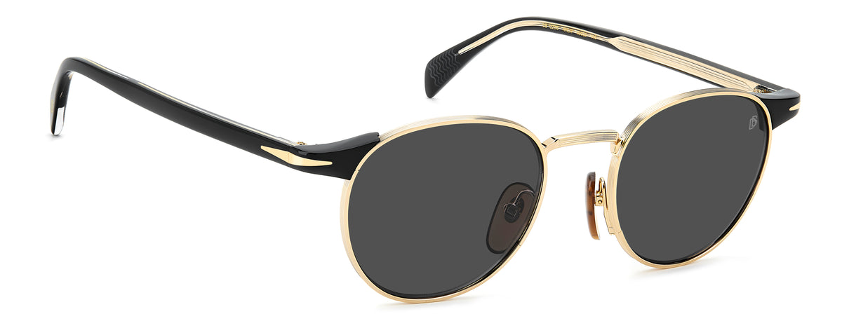 Occhiali da sole David Beckham DB 1223/S GOLD BLACK