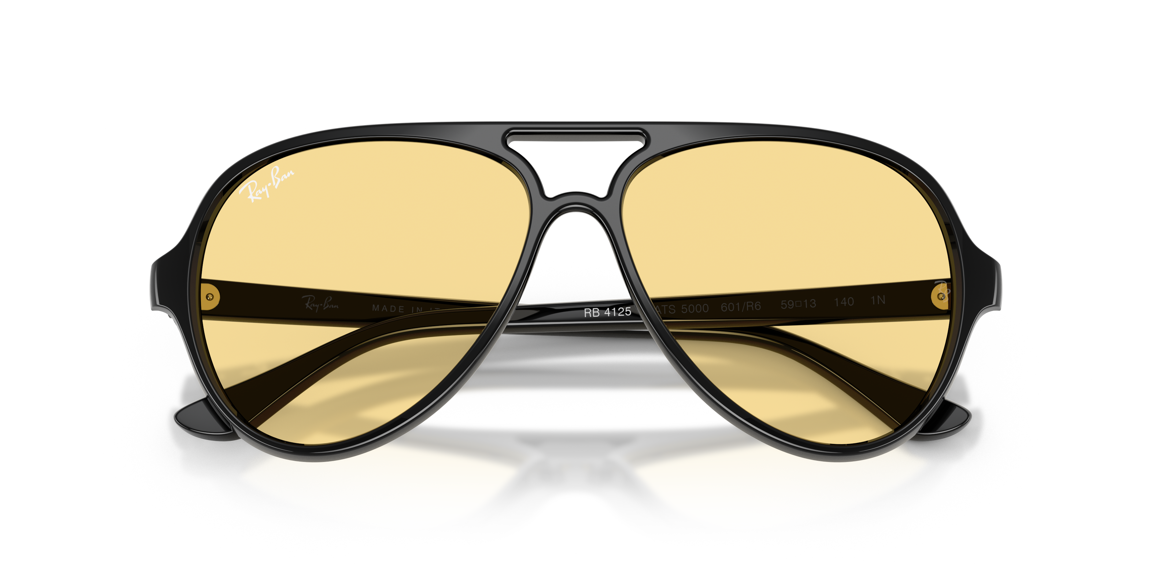 Occhiali da sole Ray-Ban RB4125 Cats 5000 601/R6 Nero