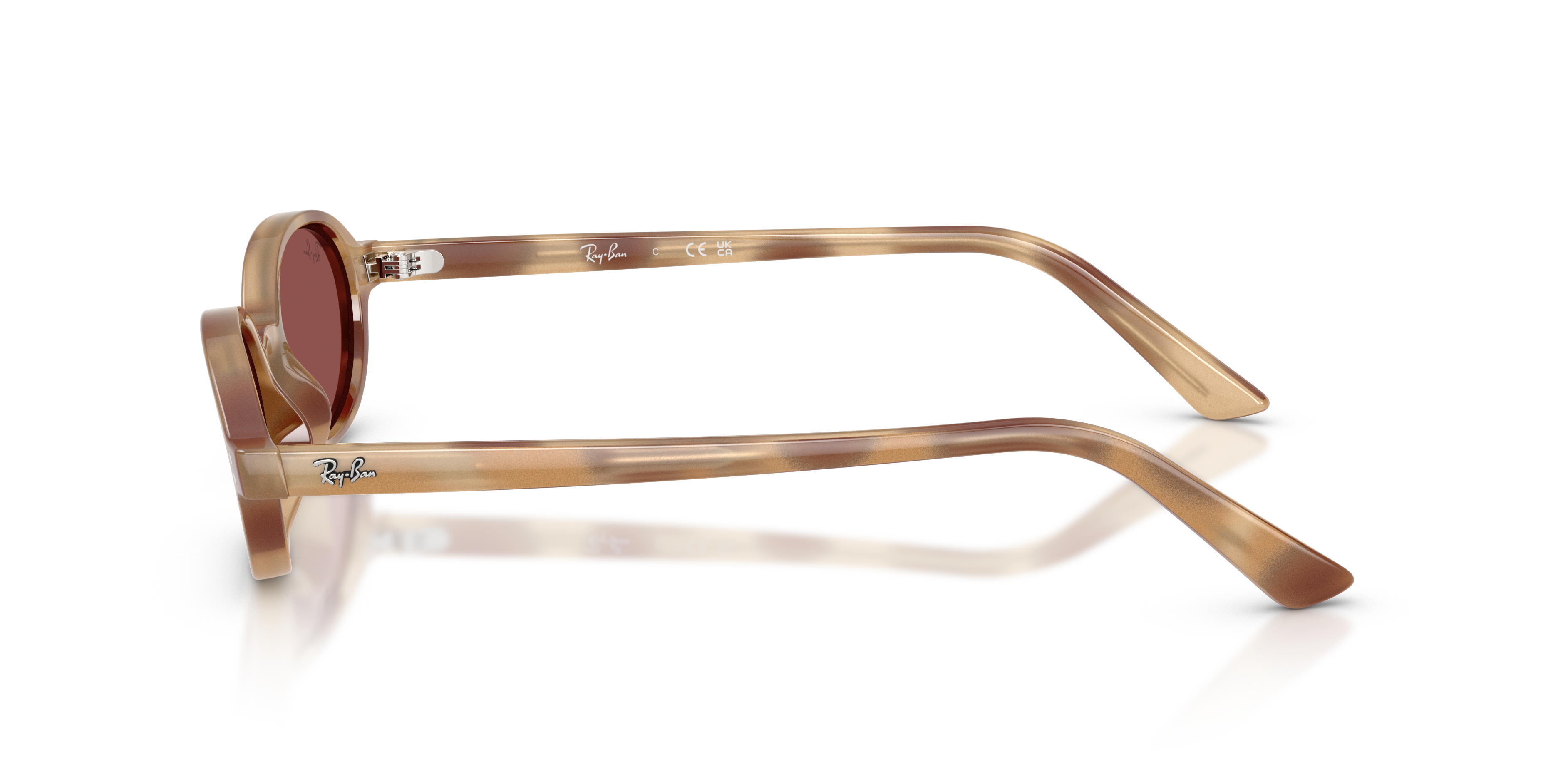 Occhiali da sole Ray-Ban RB4472 685675 Havana crema