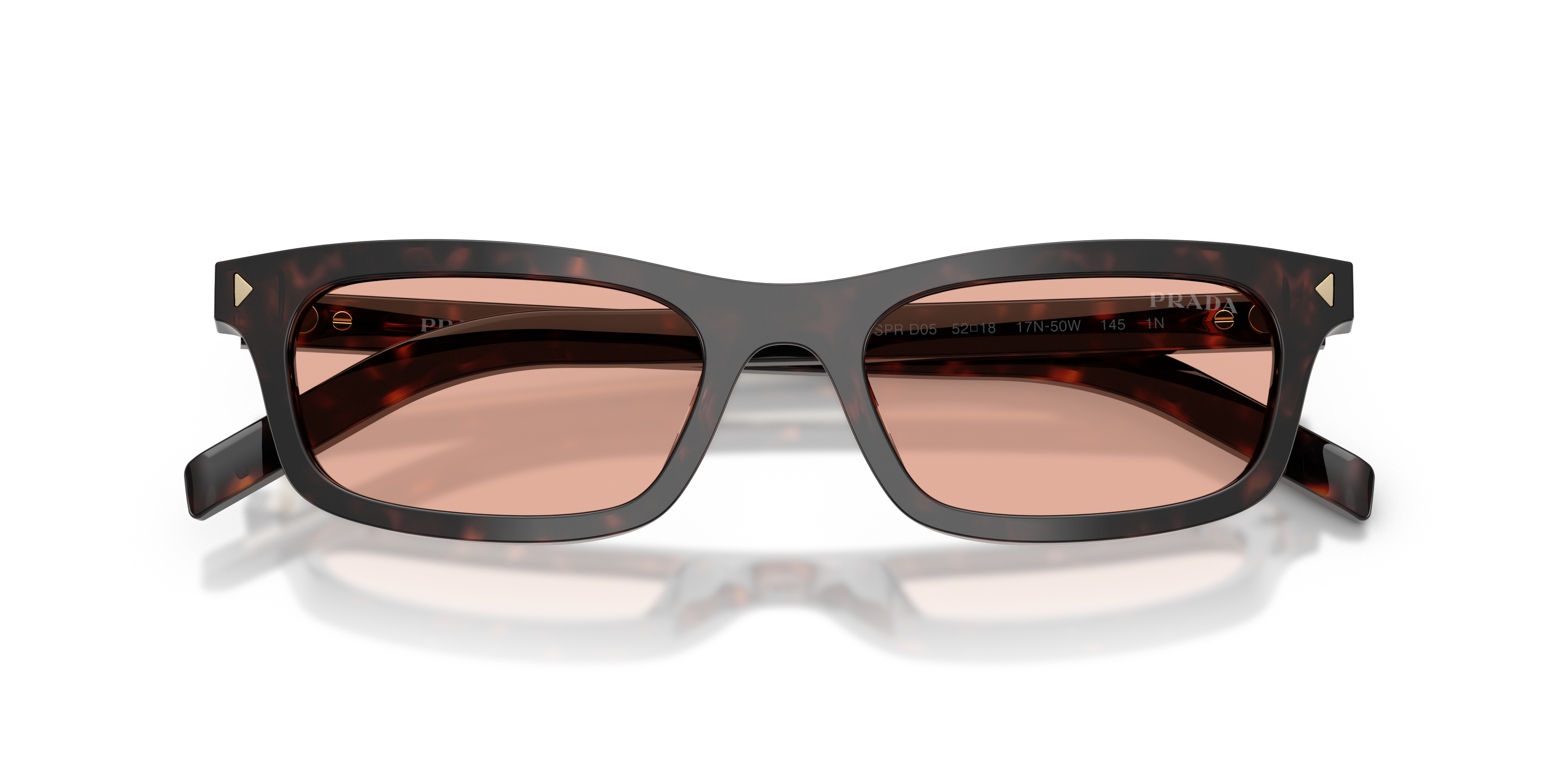 Prada PR D05S 17N50W Women's Sunglasses Tortoiseshell Root