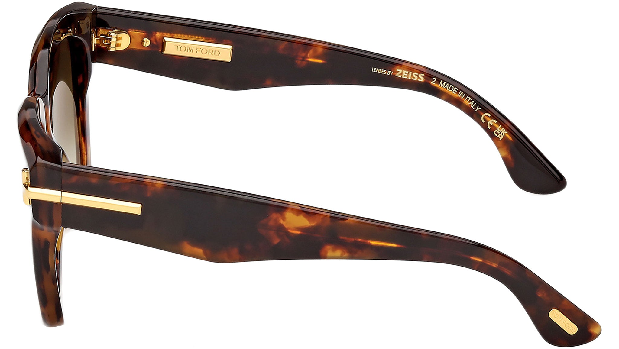 Occhiali da sole da donna Tom Ford ICON FT1329 55P Avana Colorata