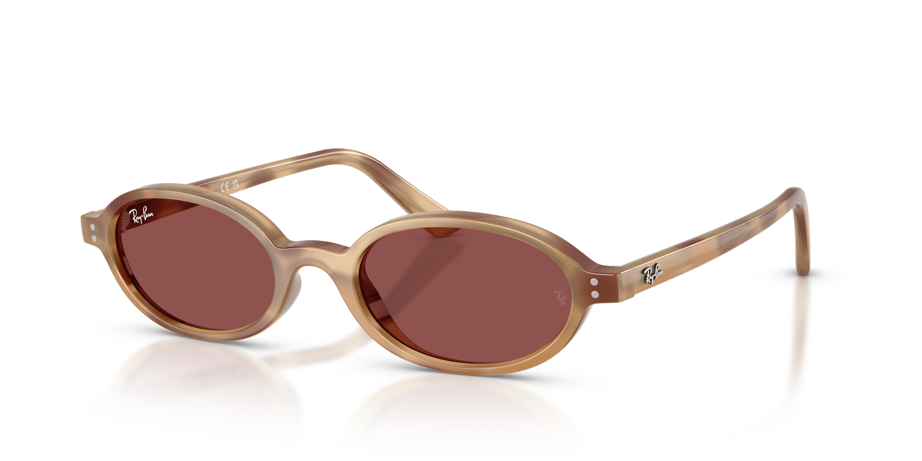 Occhiali da sole Ray-Ban RB4472 685675 Havana crema