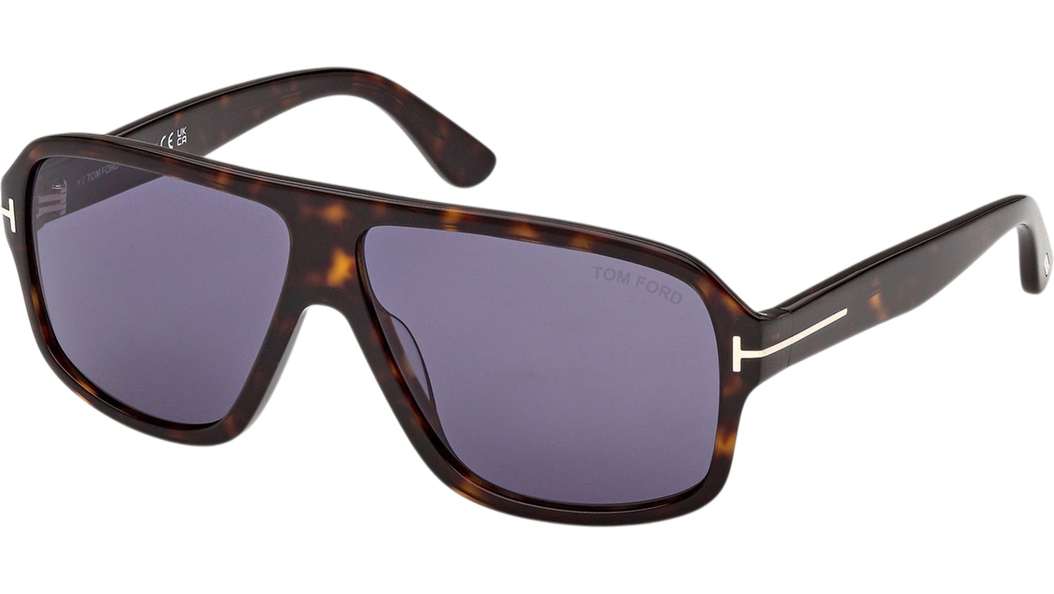 Occhiali da sole da uomo Tom Ford FT1335 WILLIAM 02 52V Avana Scura